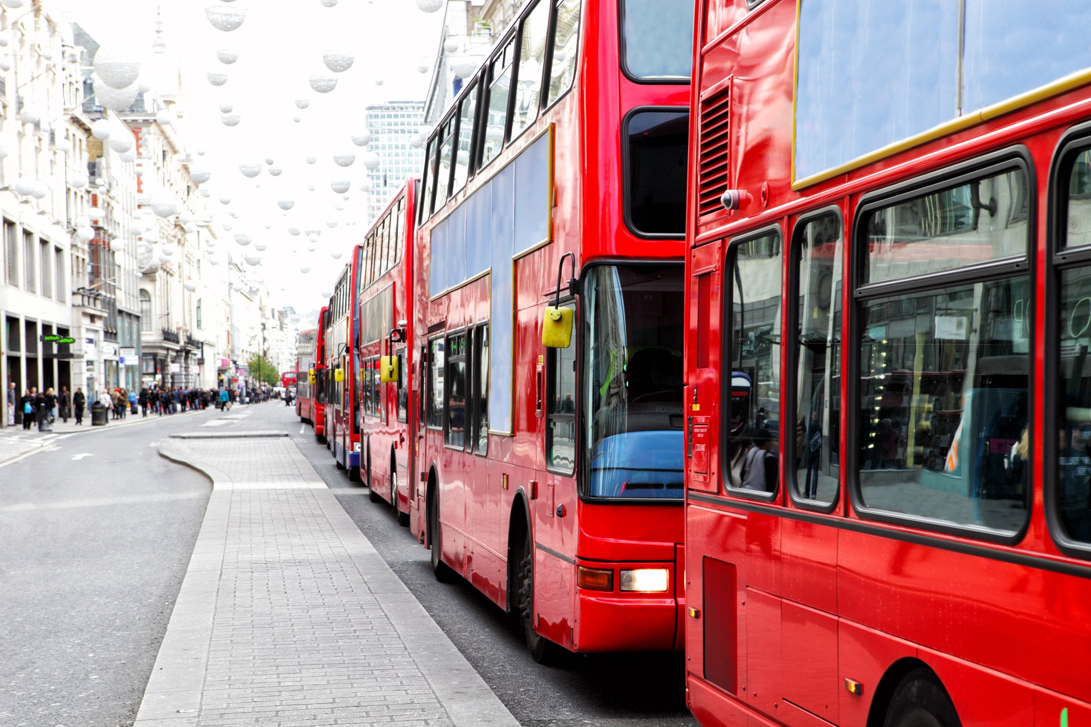 Around 60 bus routes in north west and south west London were expected to see strike action