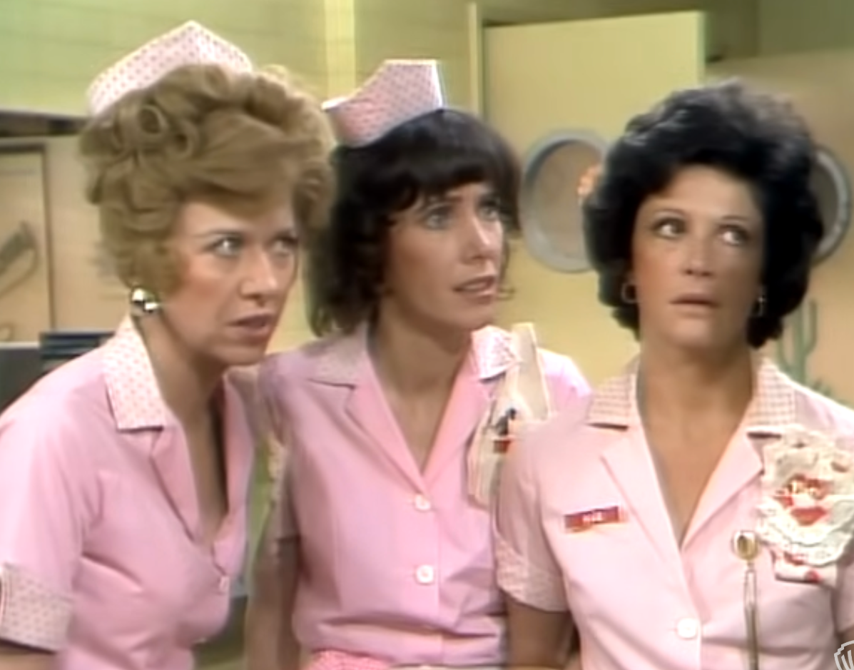 The actor as Flo in 'Alice'