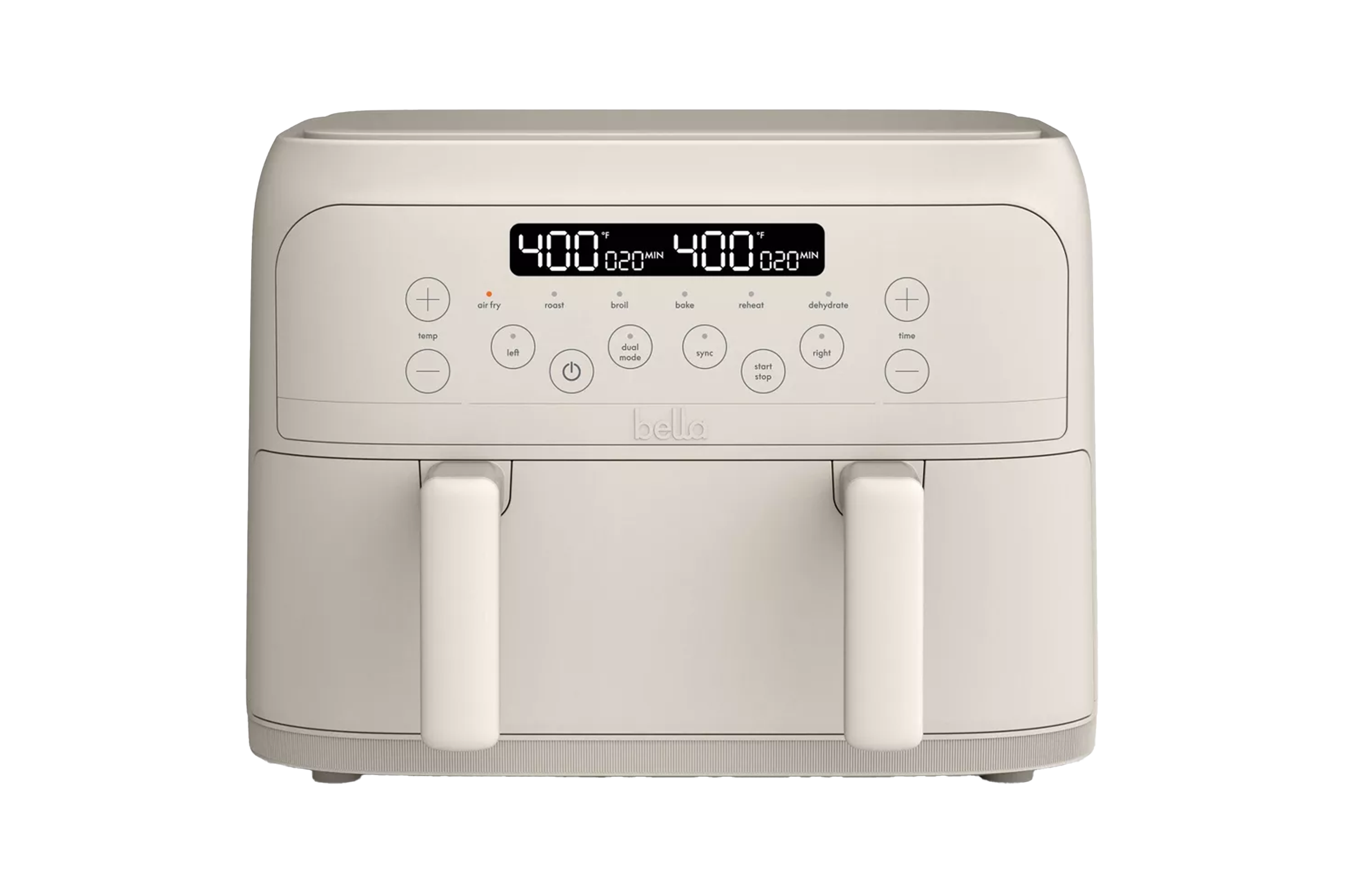 indybest best air fryers review Bella 4qt trizone air fryer