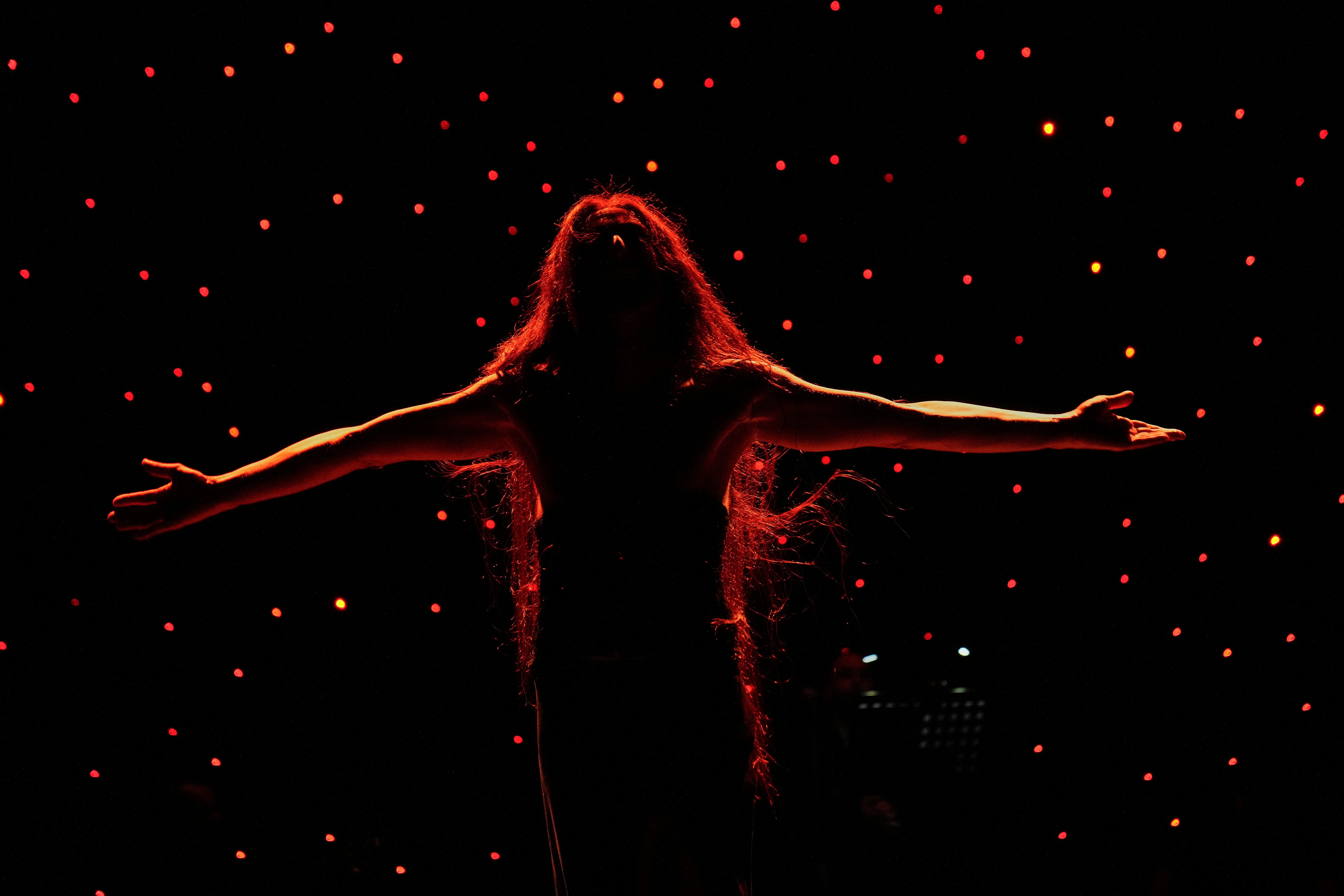 APTOPIX Lebanon Male Dancer