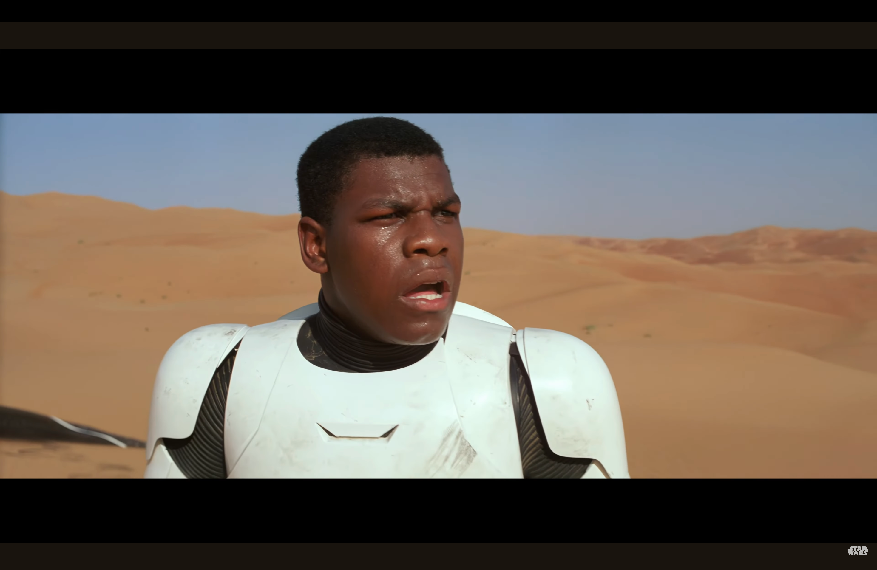 John Boyega in 'Star Wars: The Force Awakens'