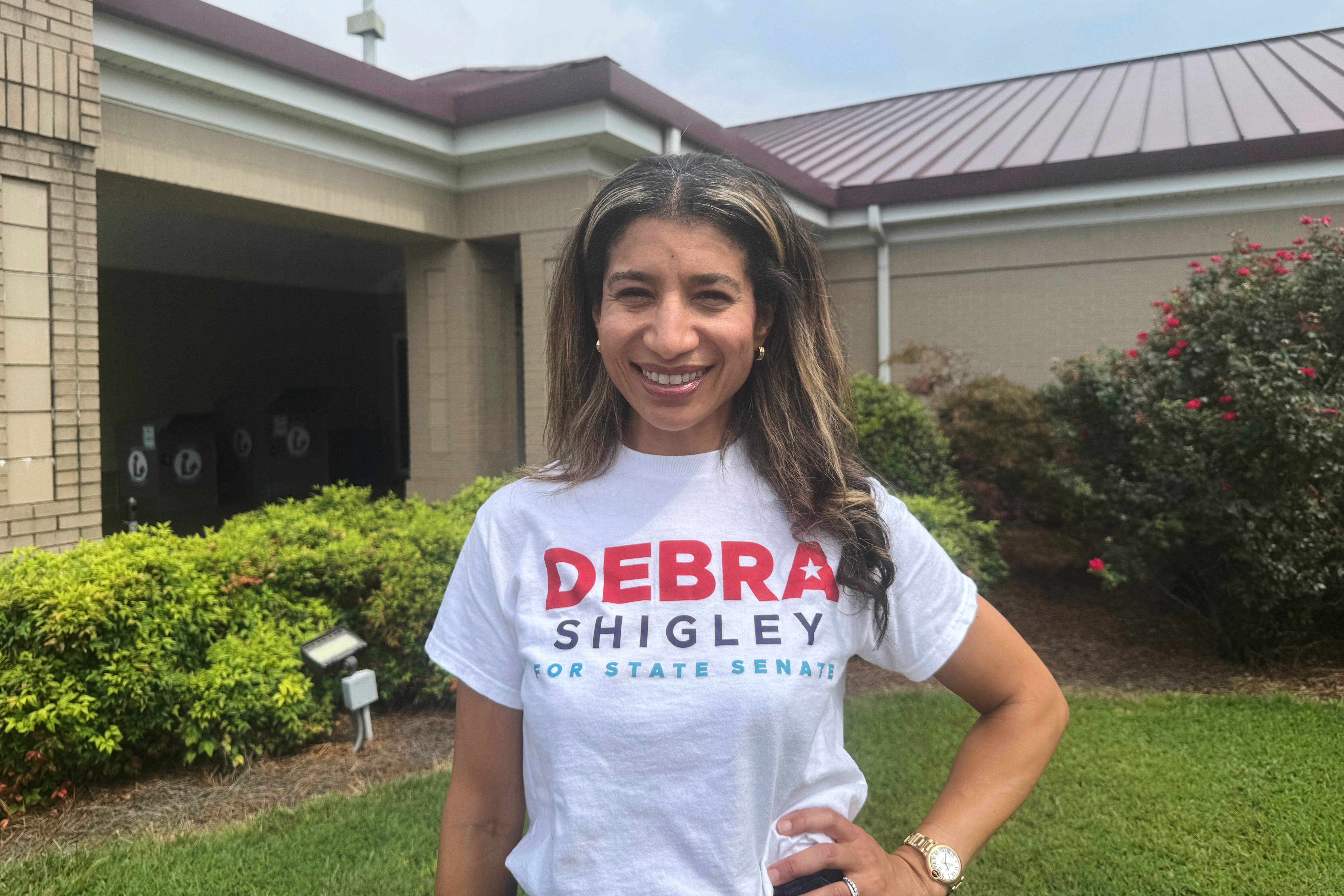 Debra Shigley competed against six Republican candidates