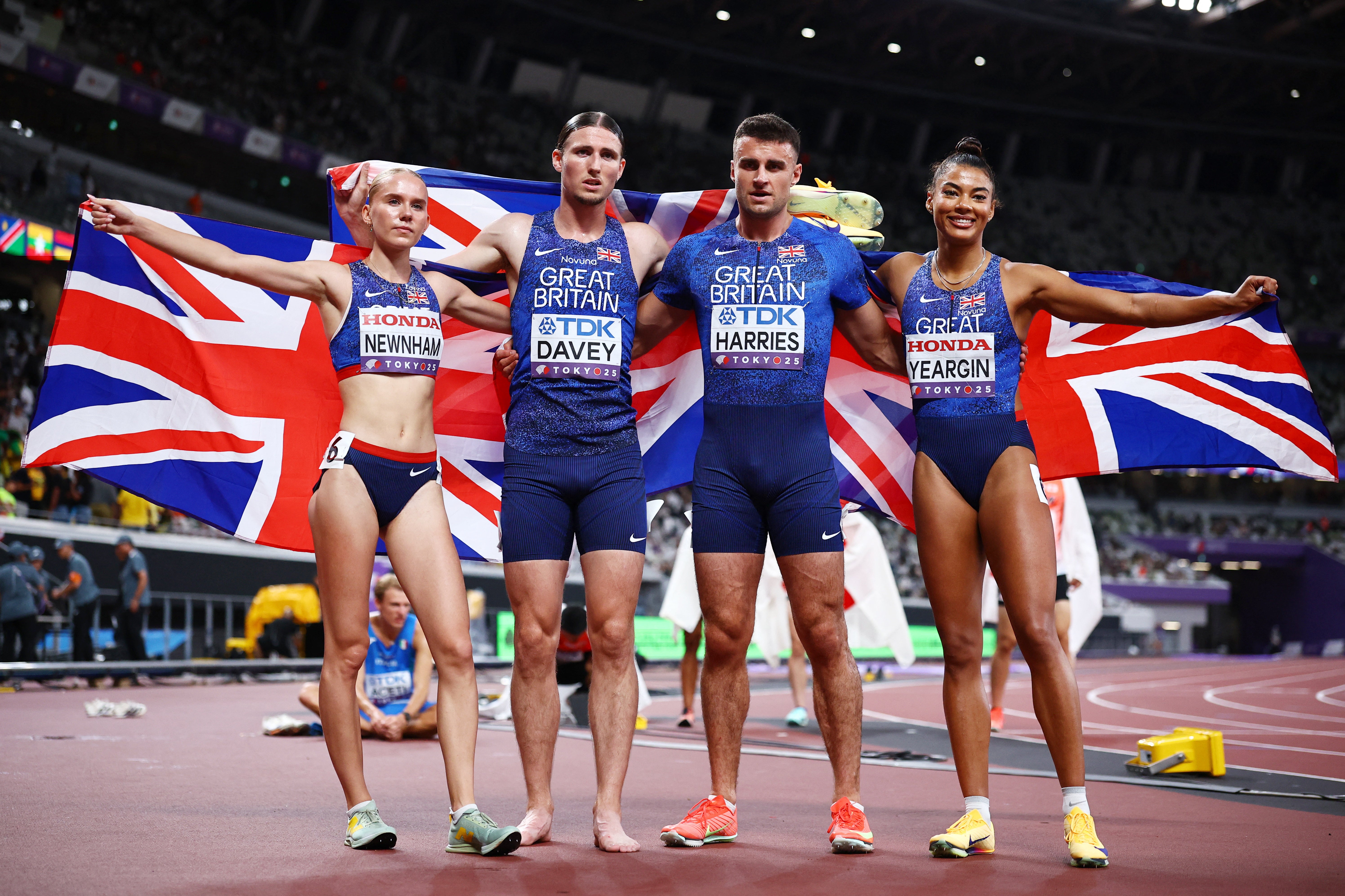 Great Britain miss out on mixed relay medal at World Athletics Championships