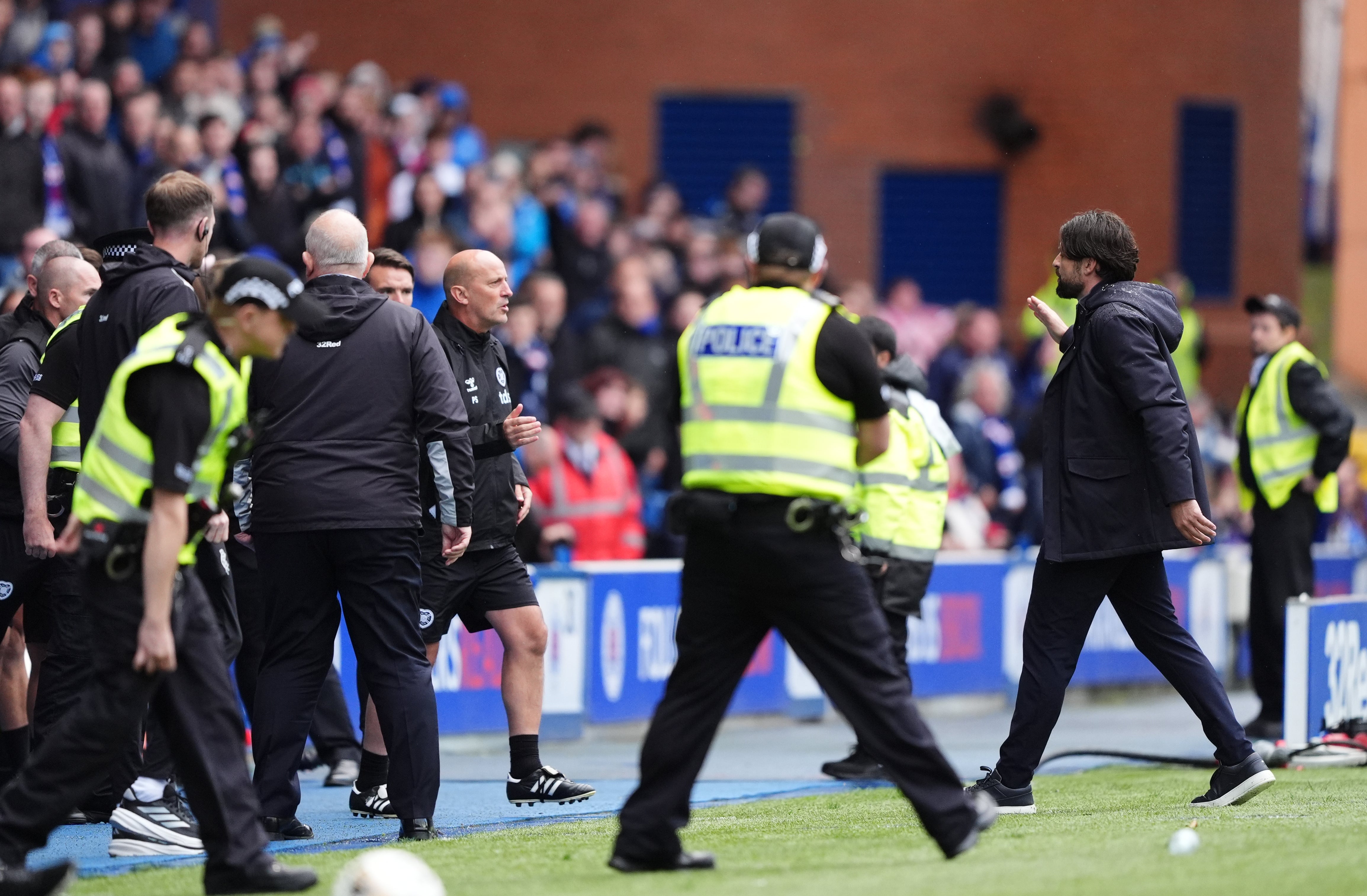 Russell Martin (right) endured another difficult day