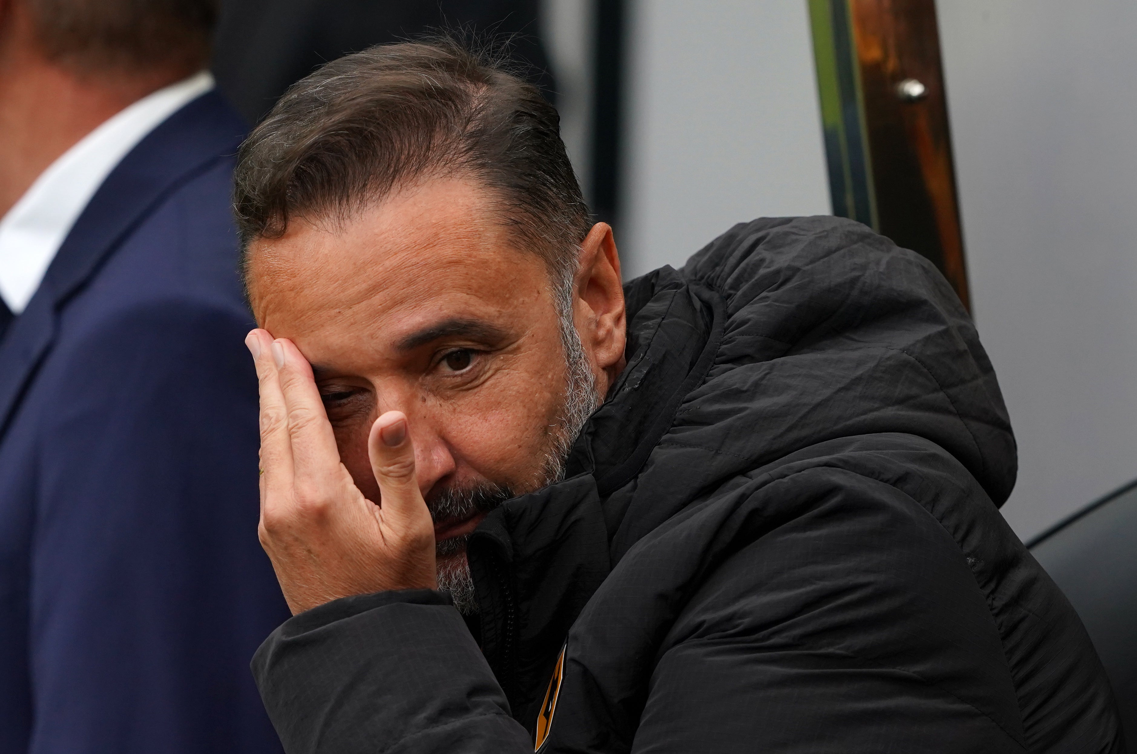 Wolves boss Vitor Pereira was shown a red card for booting a spare match ball at the dugout against Brighton