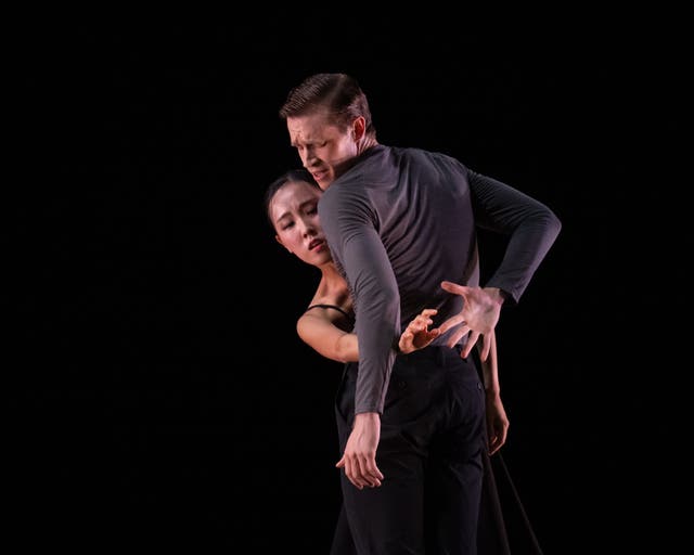 <p>Jimin Kim & Nicholas Vavrecka in ‘Consolations & Liebestraum’</p>