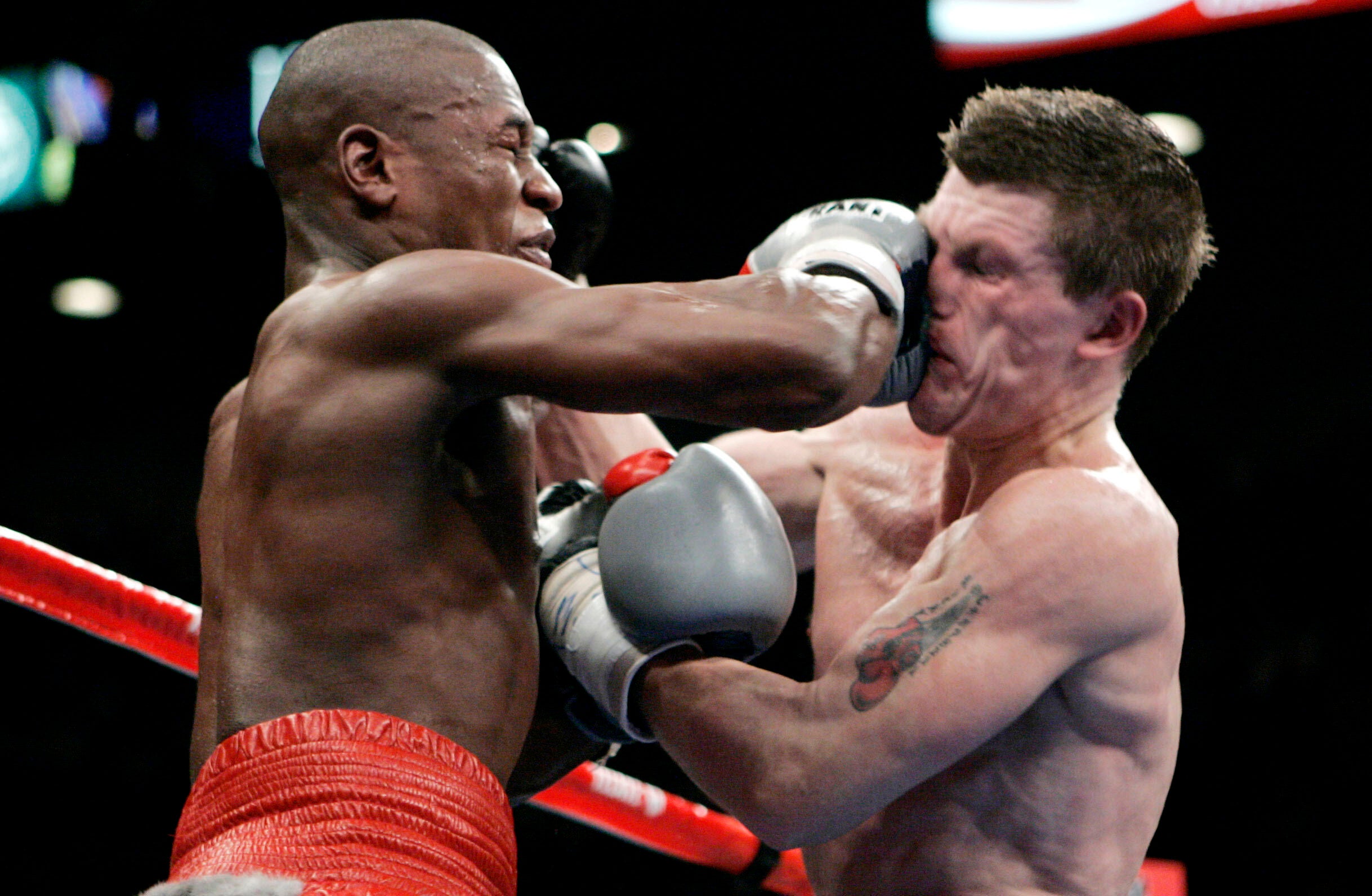 Hatton fought Floyd Mayweather in 2007