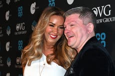 Ricky Hatton’s ex-girlfriend Claire Sweeney pays tribute to ‘adored’ boxer