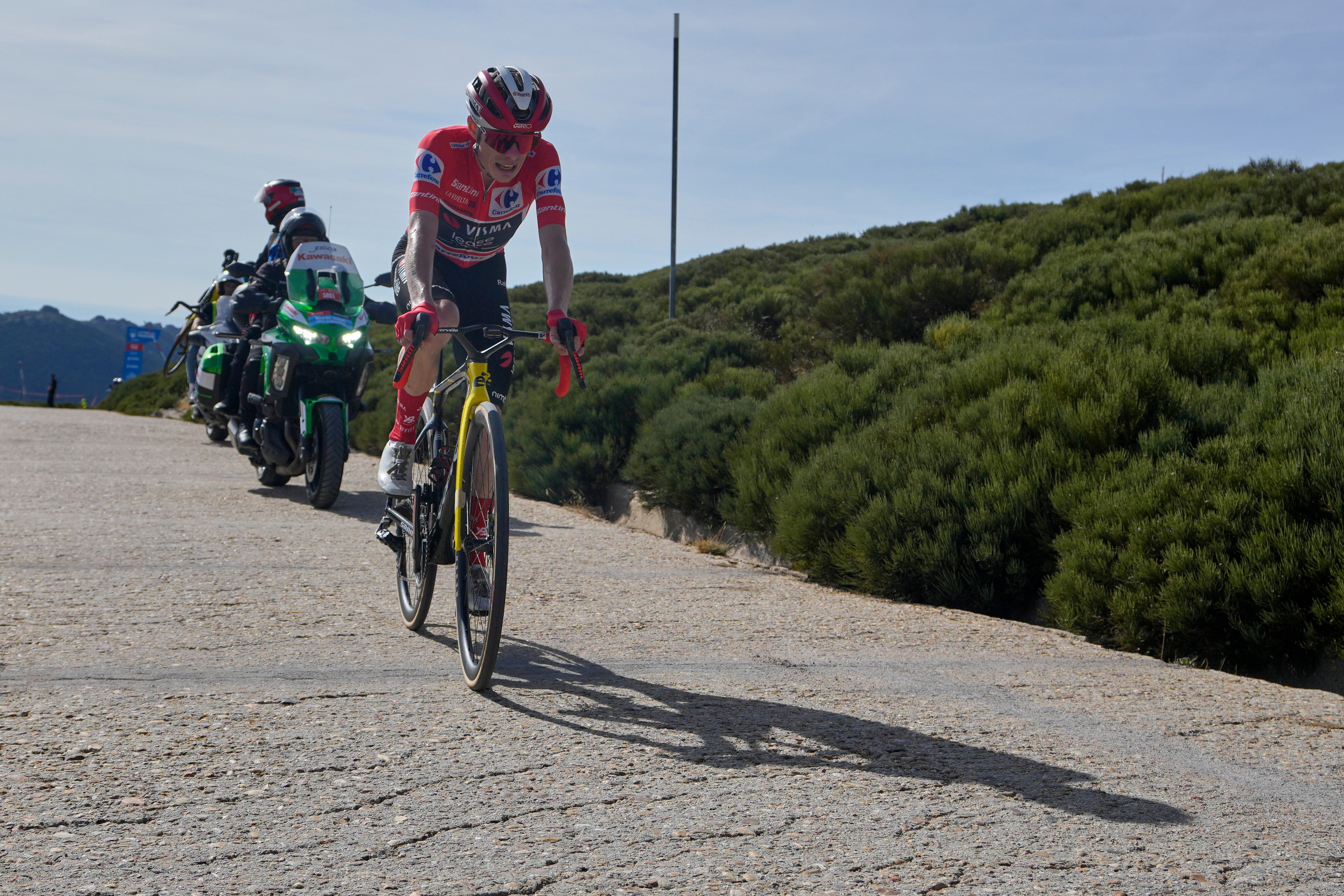Spain Cycling La Vuelta