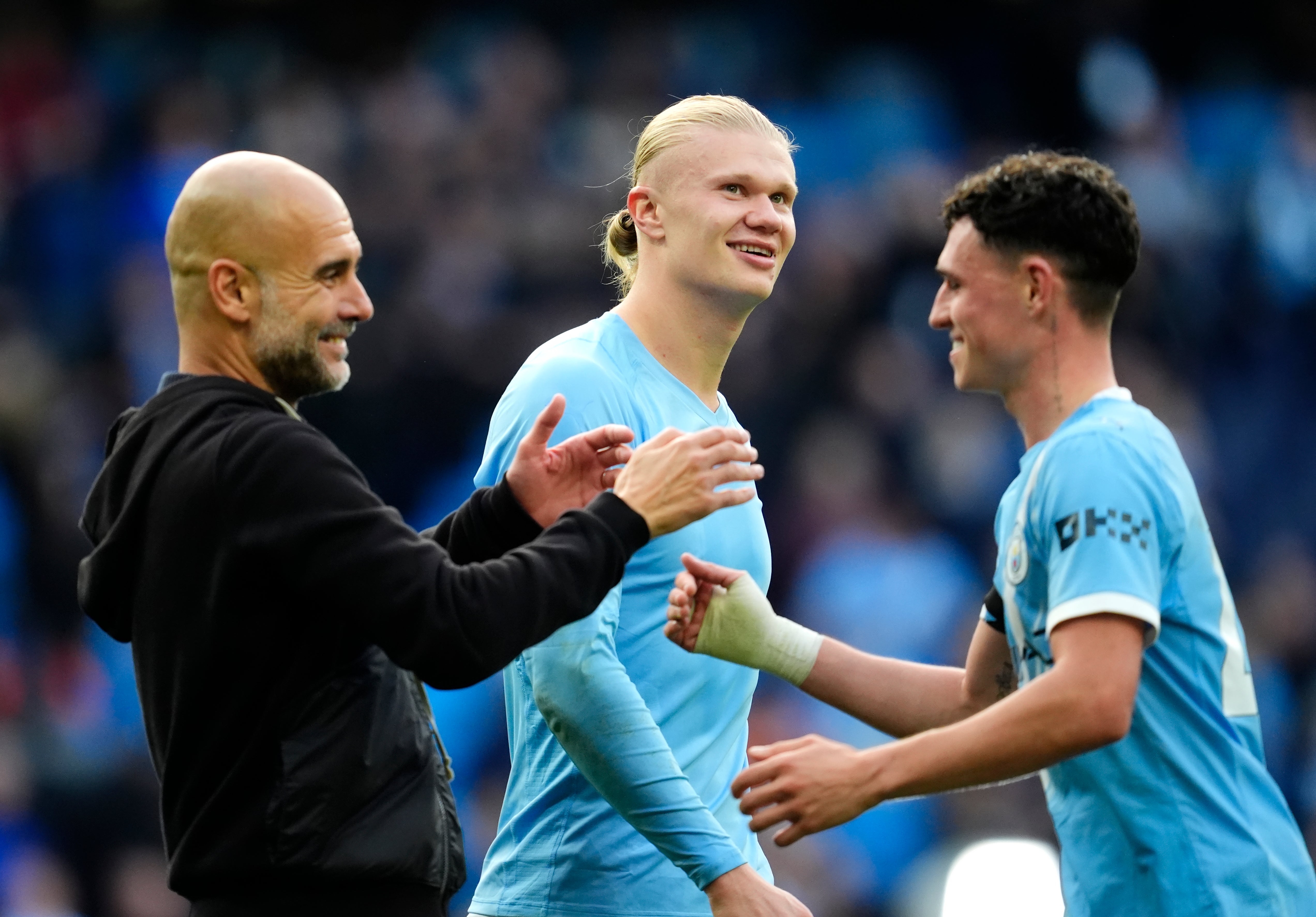 Haaland and Foden inspire Man City signs of old in demolition derby
