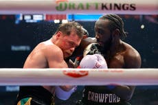 Eddie Hearn explains why Canelo will not chase Terence Crawford rematch