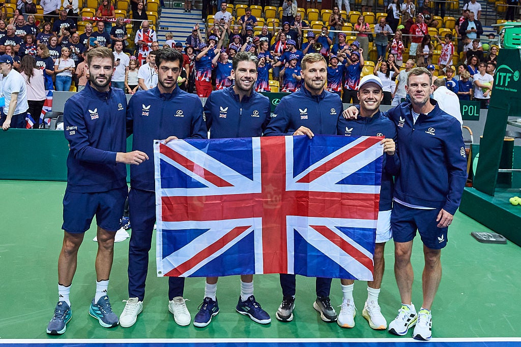 Great Britain secured a spot in next February's opening Davis Cup round