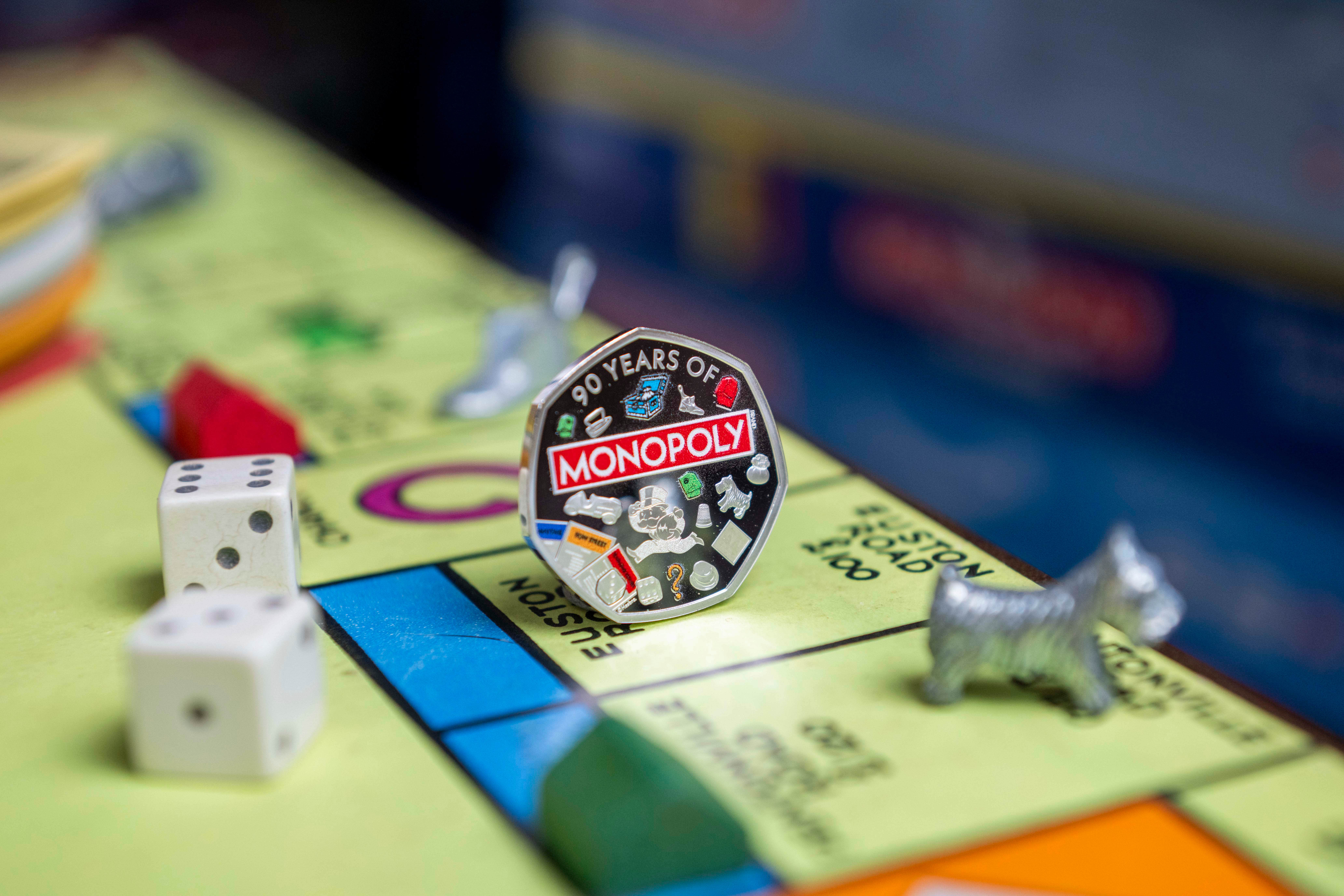 The Royal Mint said the launch of the Monopoly 50p marks the first board game it has honoured on a UK coin (Jas Lehal/PA)