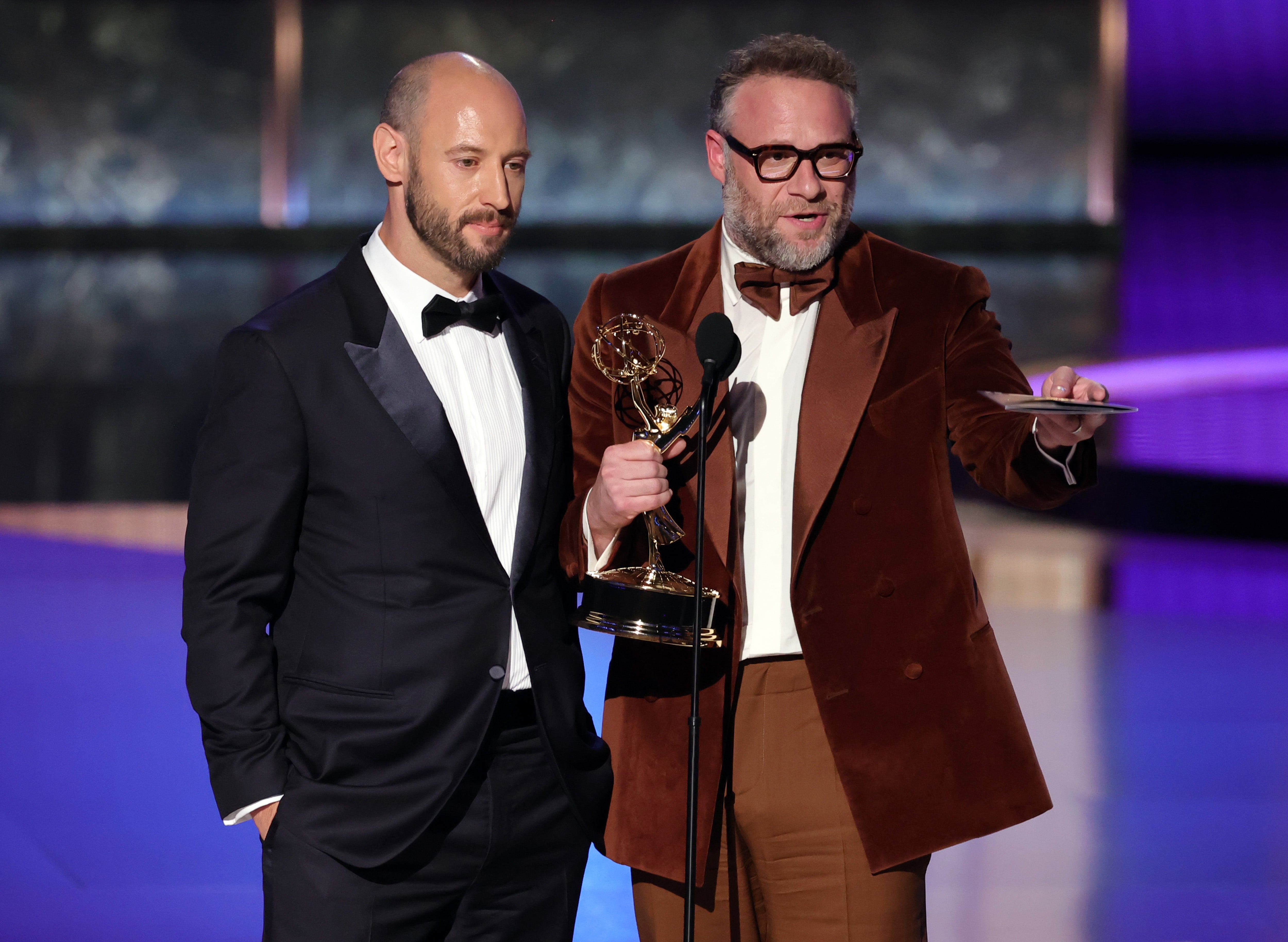 2025 Emmys live: Adolescence sweeps awards as Hannah Einbinder and John Oliver bleeped out