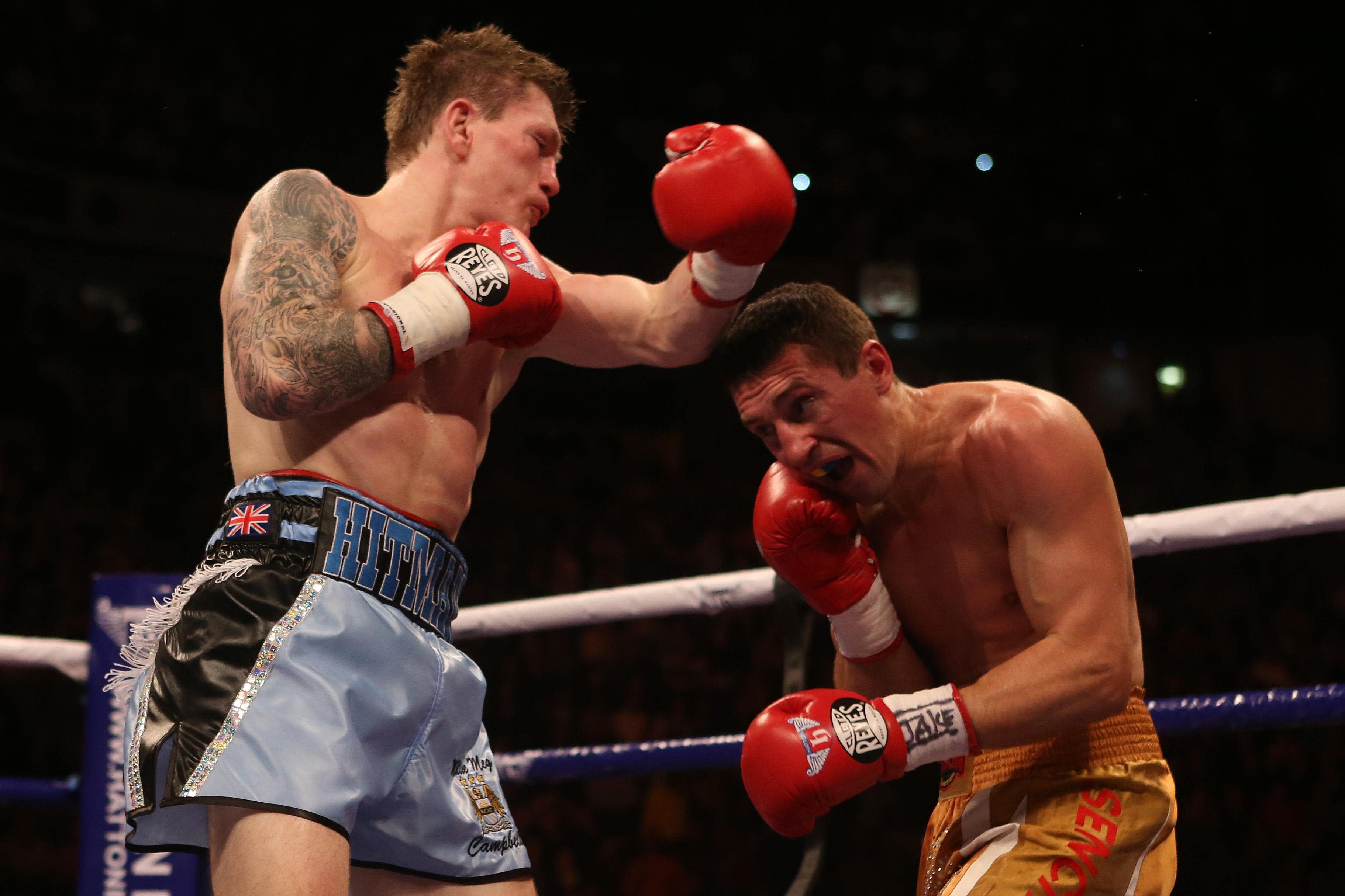 Greater Manchester mayor Andy Burnham says the region will work out to properly honour the memory of Ricky Hatton, pictured left (Dave Thompson/PA)