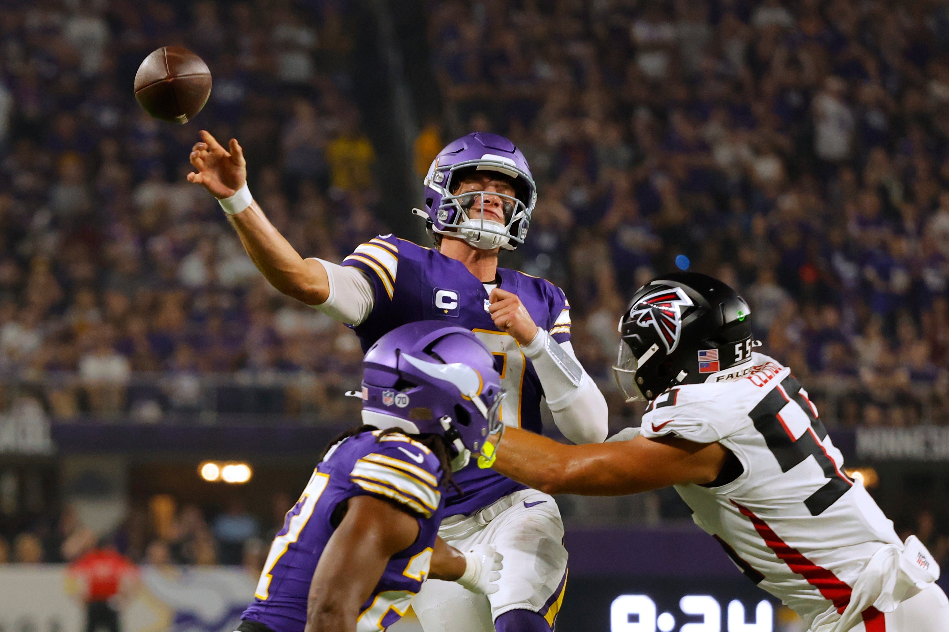 McCarthy struggled during in his first game in front of his home fans