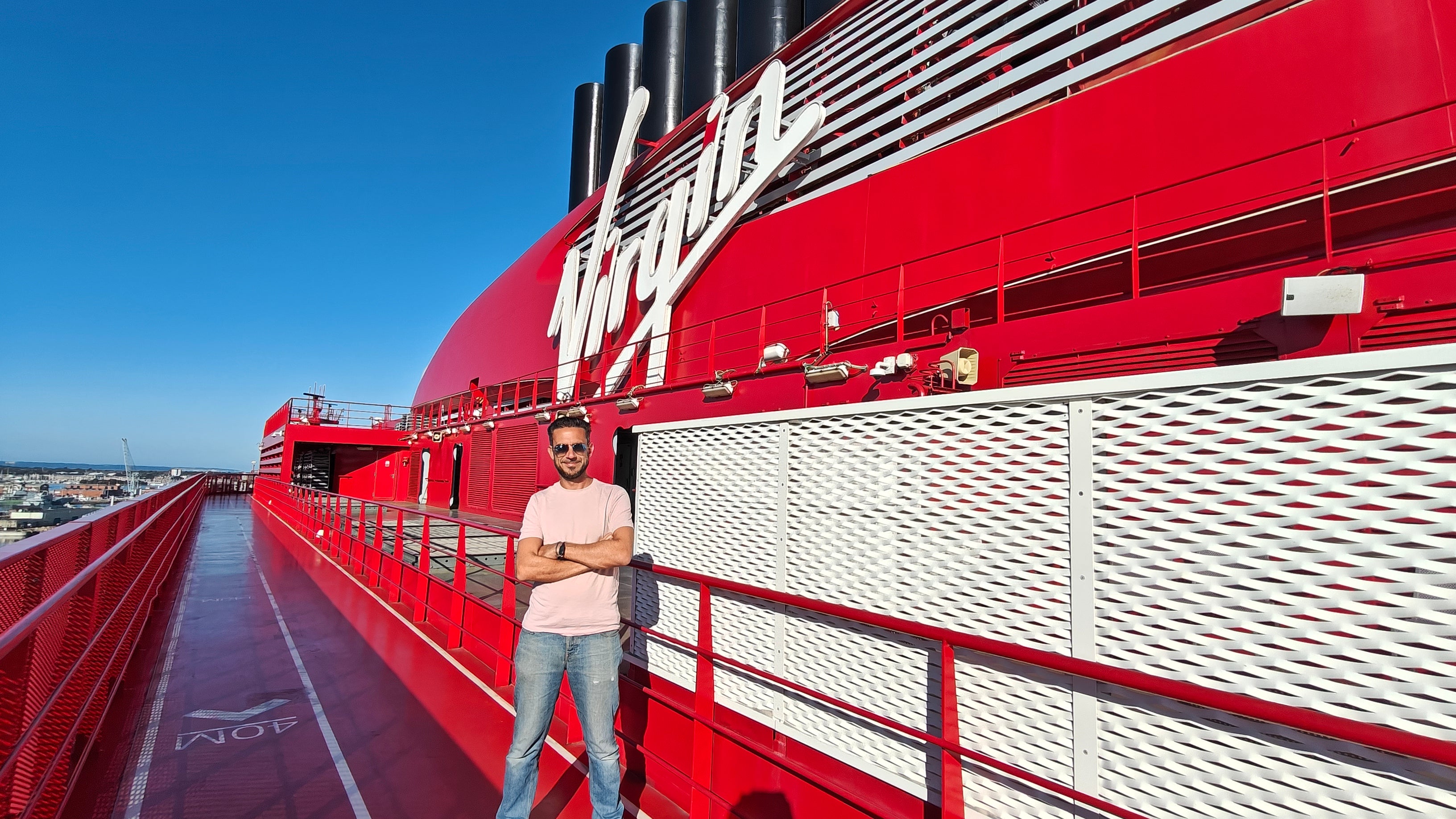 <p>Marc Shoffman stepped aboard ‘Scarlet Lady’ for Virgin Voyages’ UK Comedy Fest cruise</p>