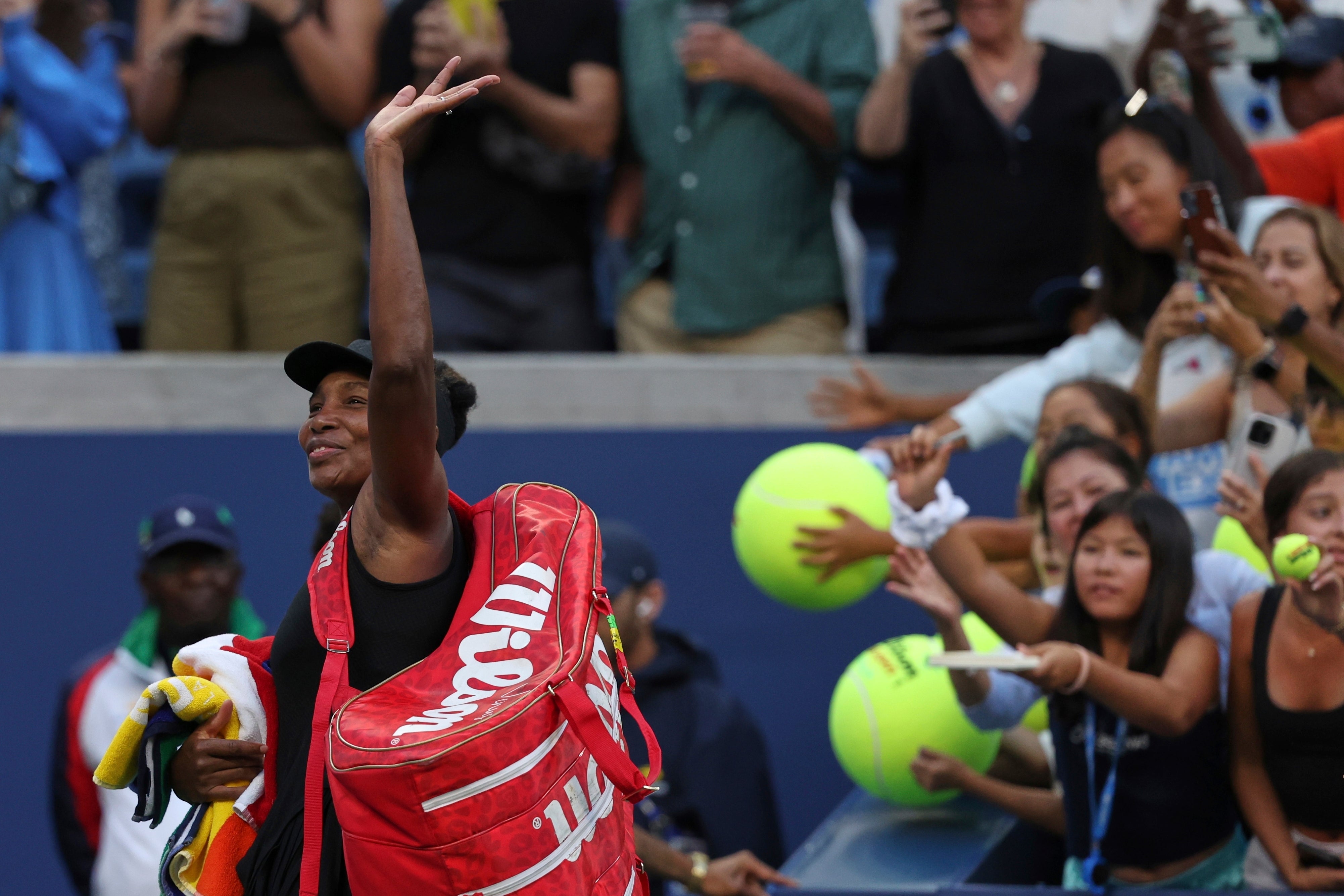 Venus Williams impressed at the US Open
