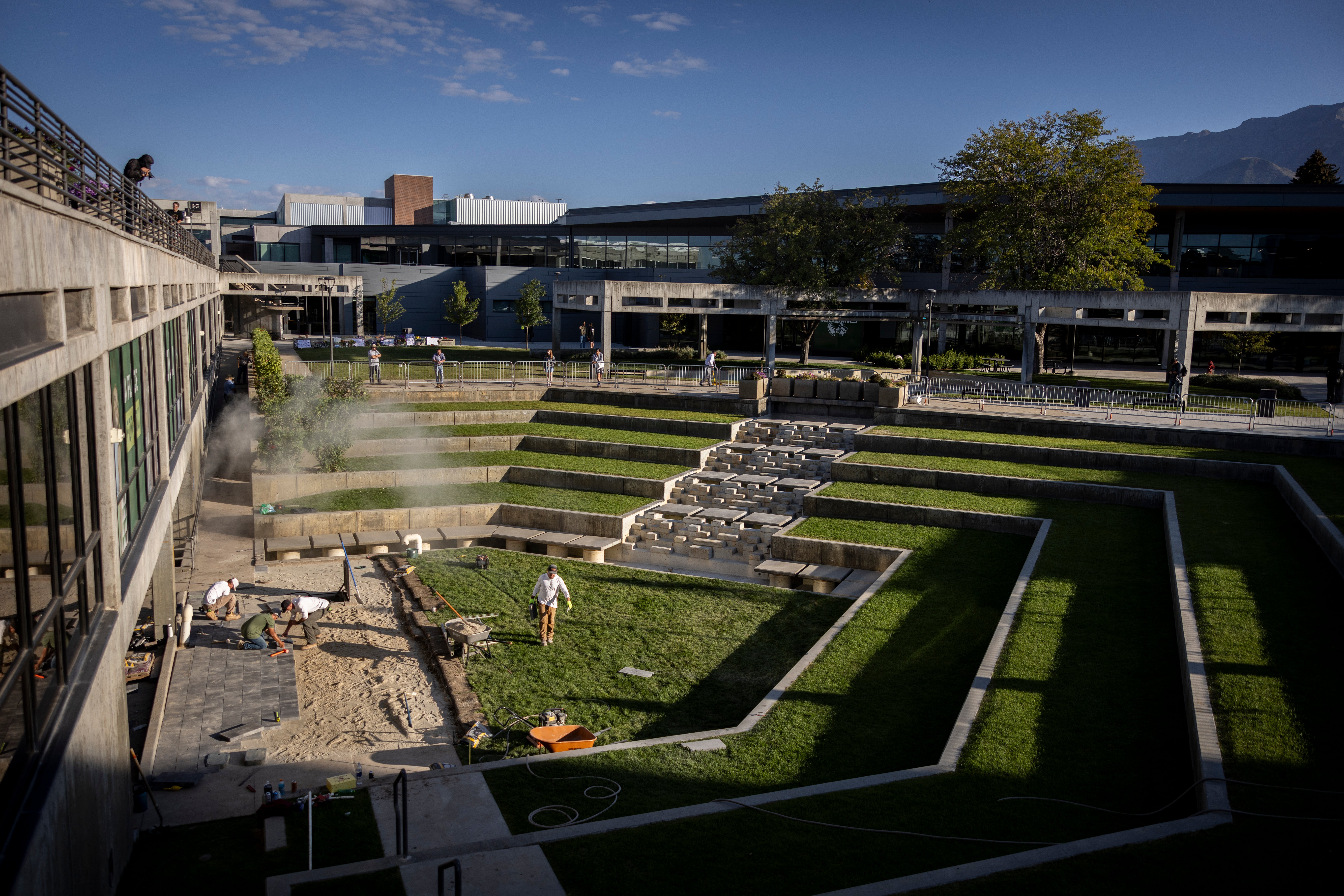 Utah Valley University campus remained closed through the weekend following the assassination of Kirk