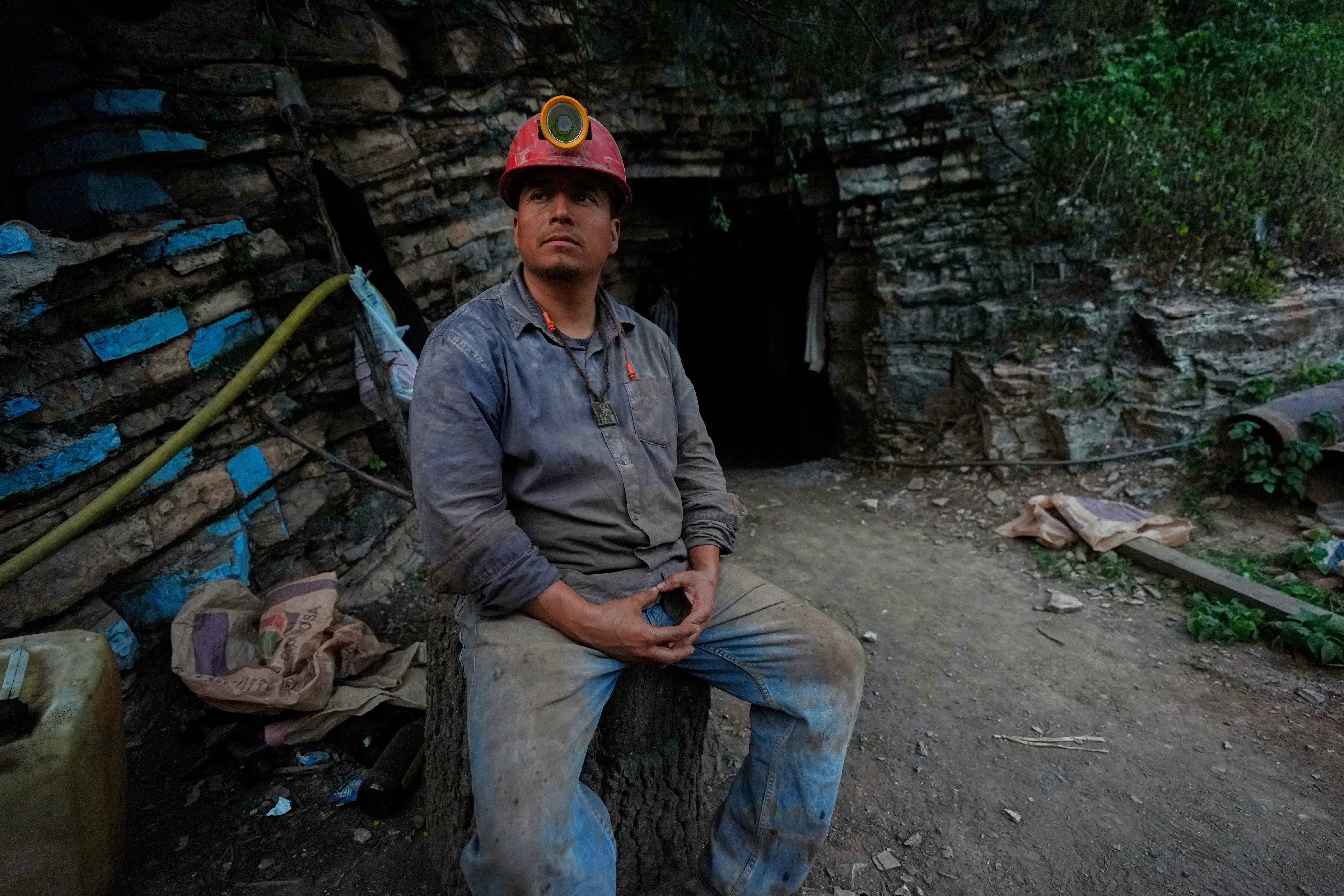 Hugo Flores, the miner who wields the drill deep in the tunnels, said that was the choice his family faced when they migrated to the US when he was a toddler