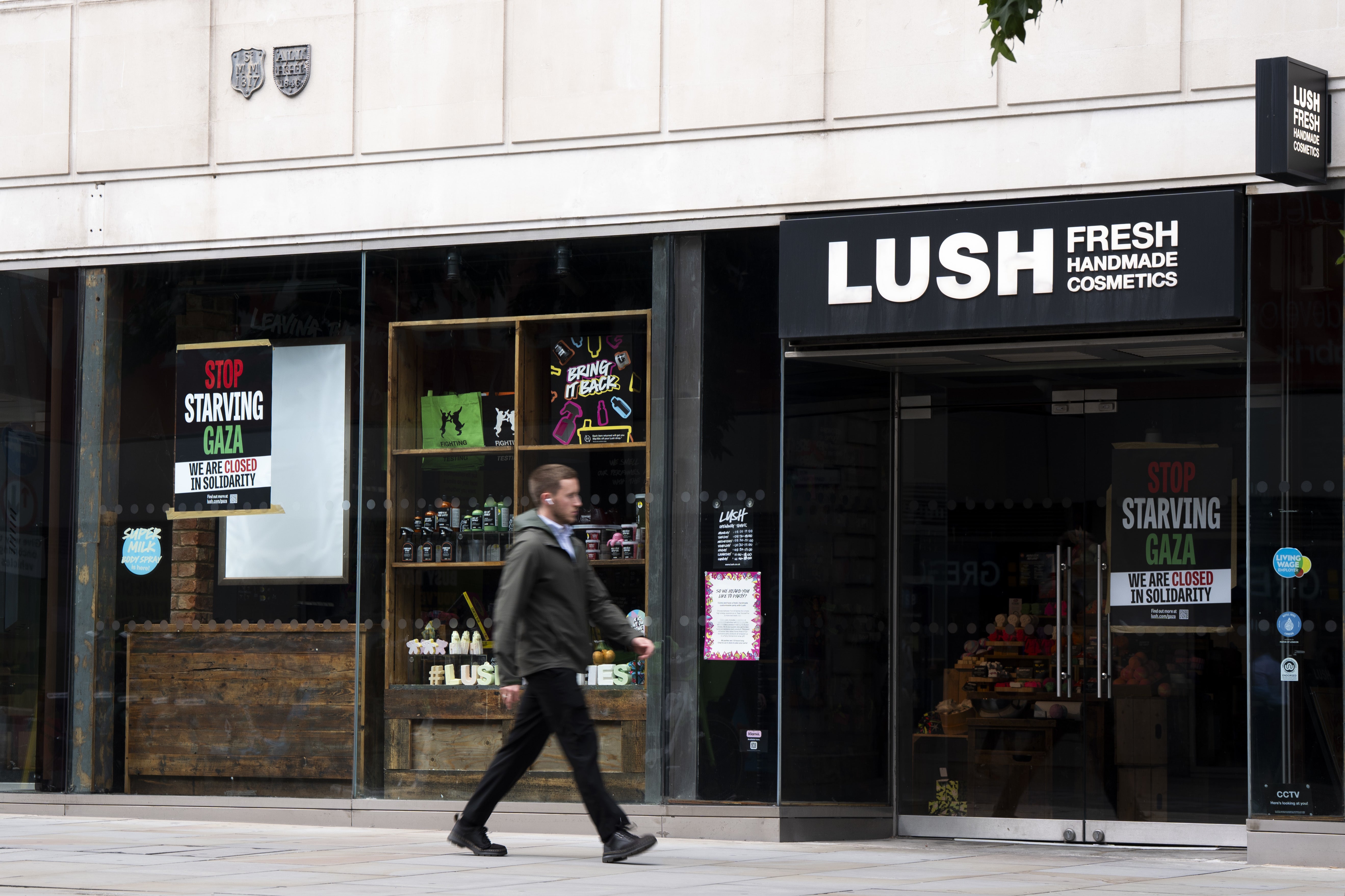 Cosmetics chain Lush, which has more than 100 stores in the UK, is among the signatories of the letter