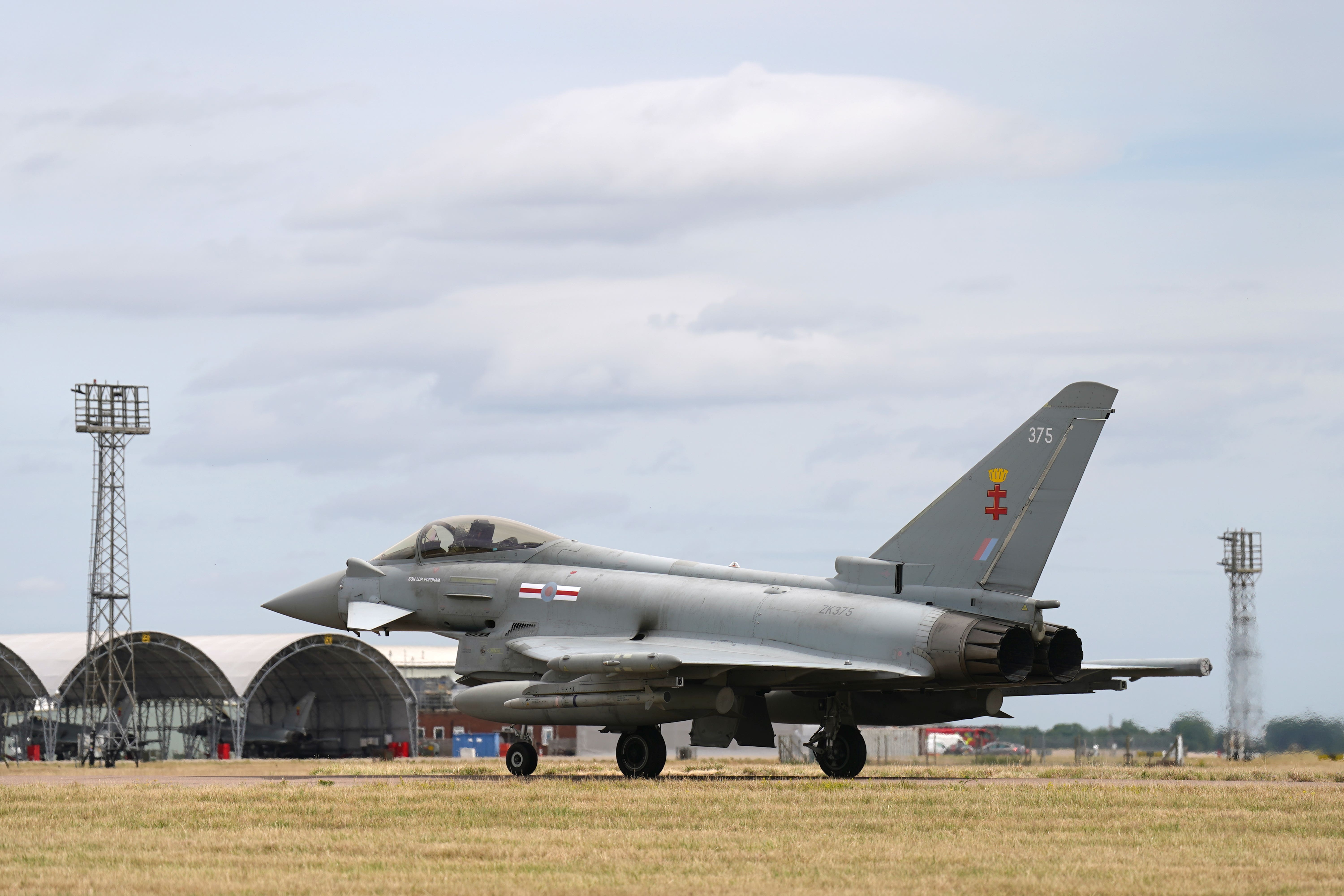 RAF jets will be deployed to Poland (Joe Giddens/PA)