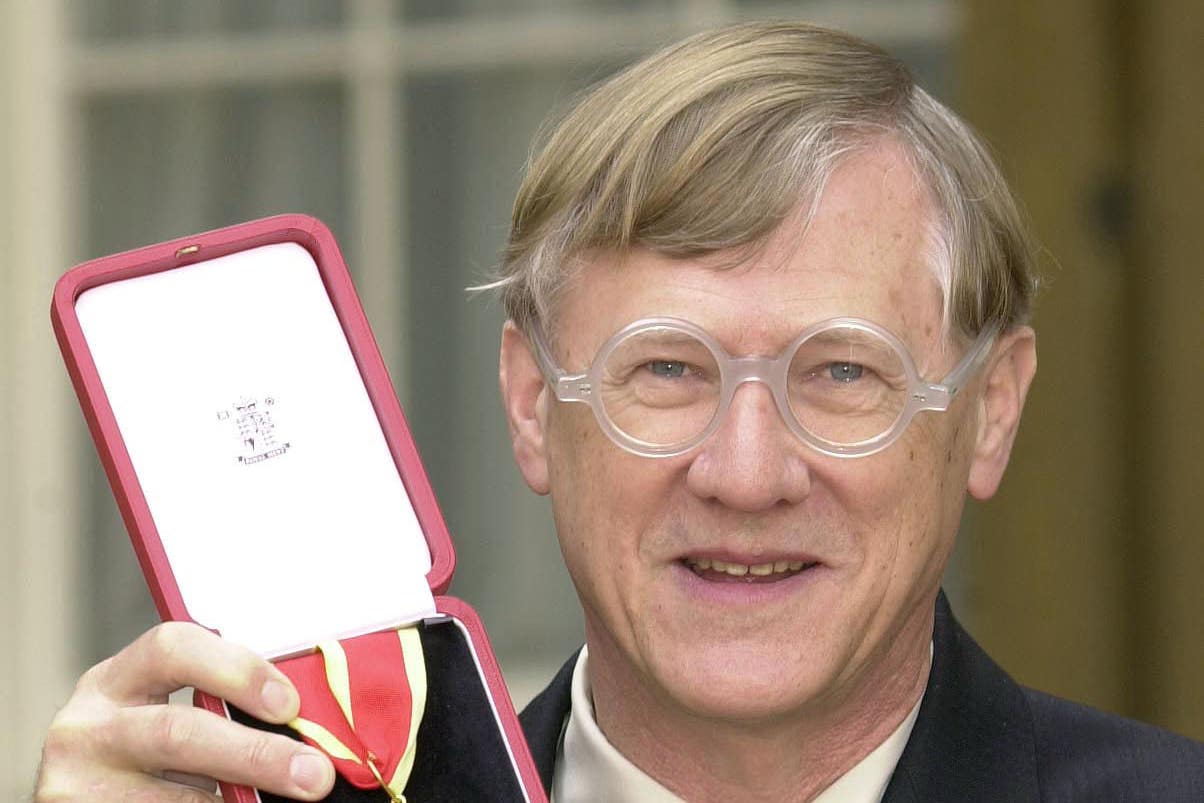 Sir Nicholas was knighted in 2002 for services to architecture