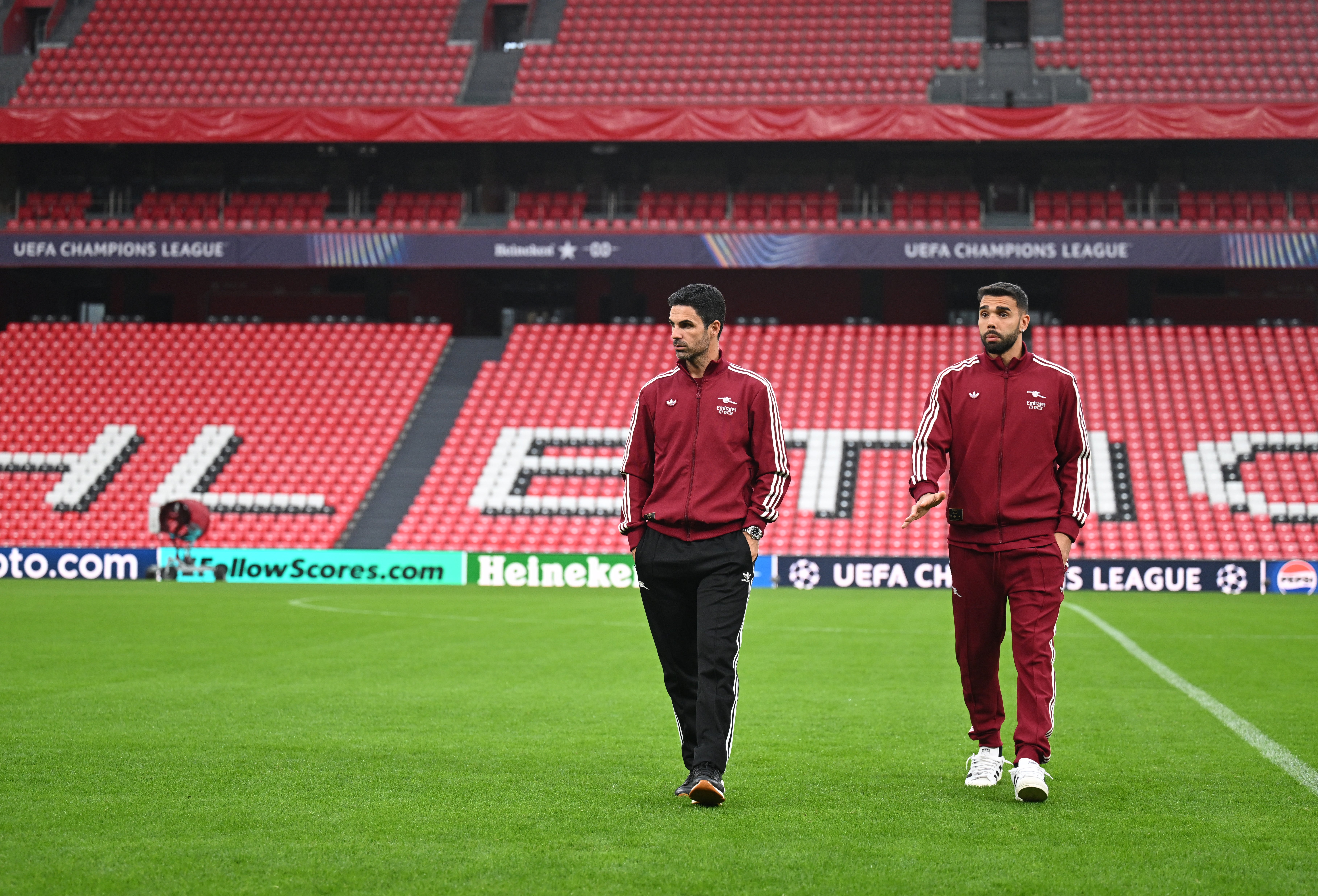 Arteta is back in his home region this week