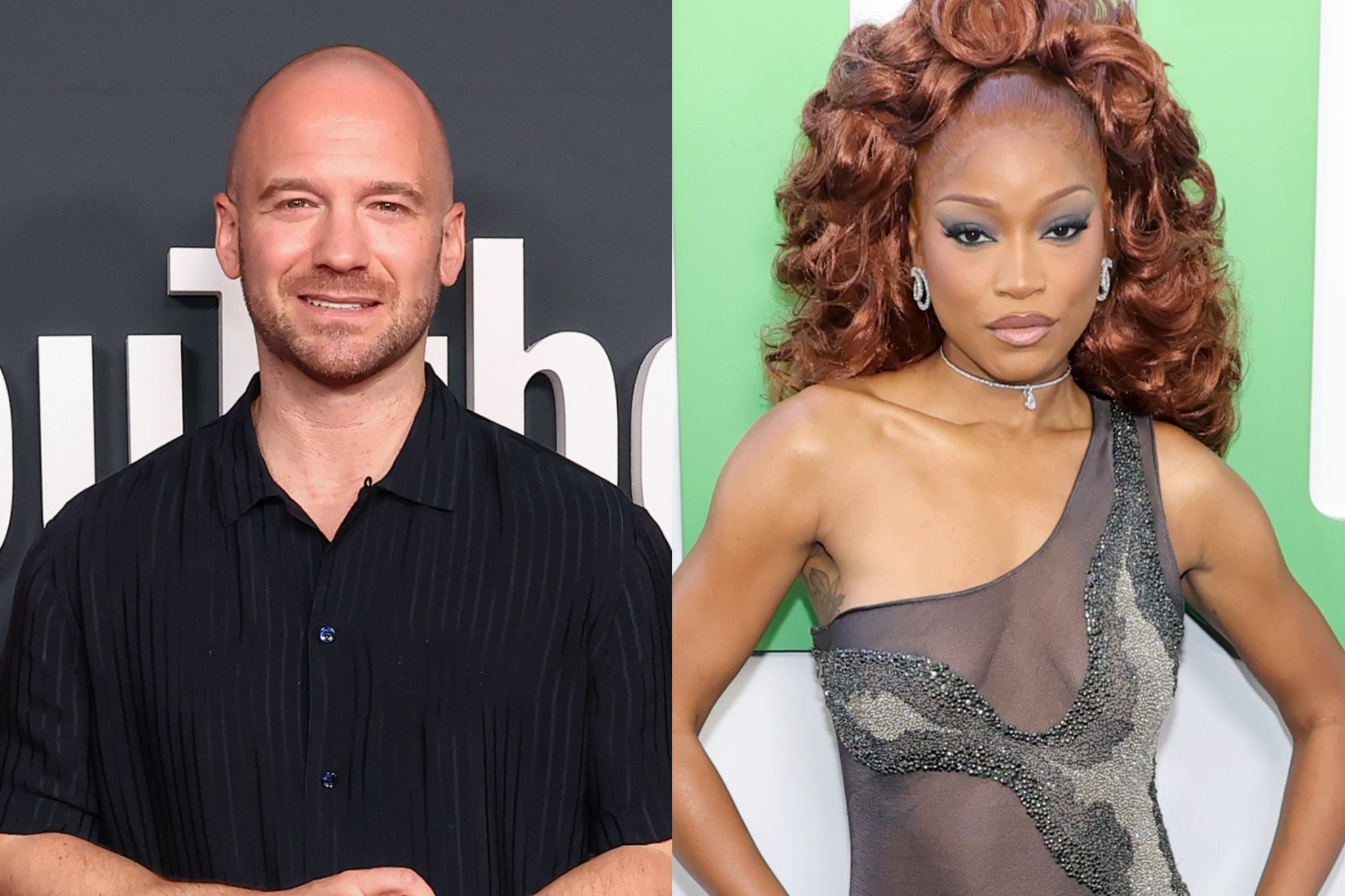 Keke Palmer says the ‘sparks were sparking’ after she kissed Sean Evans