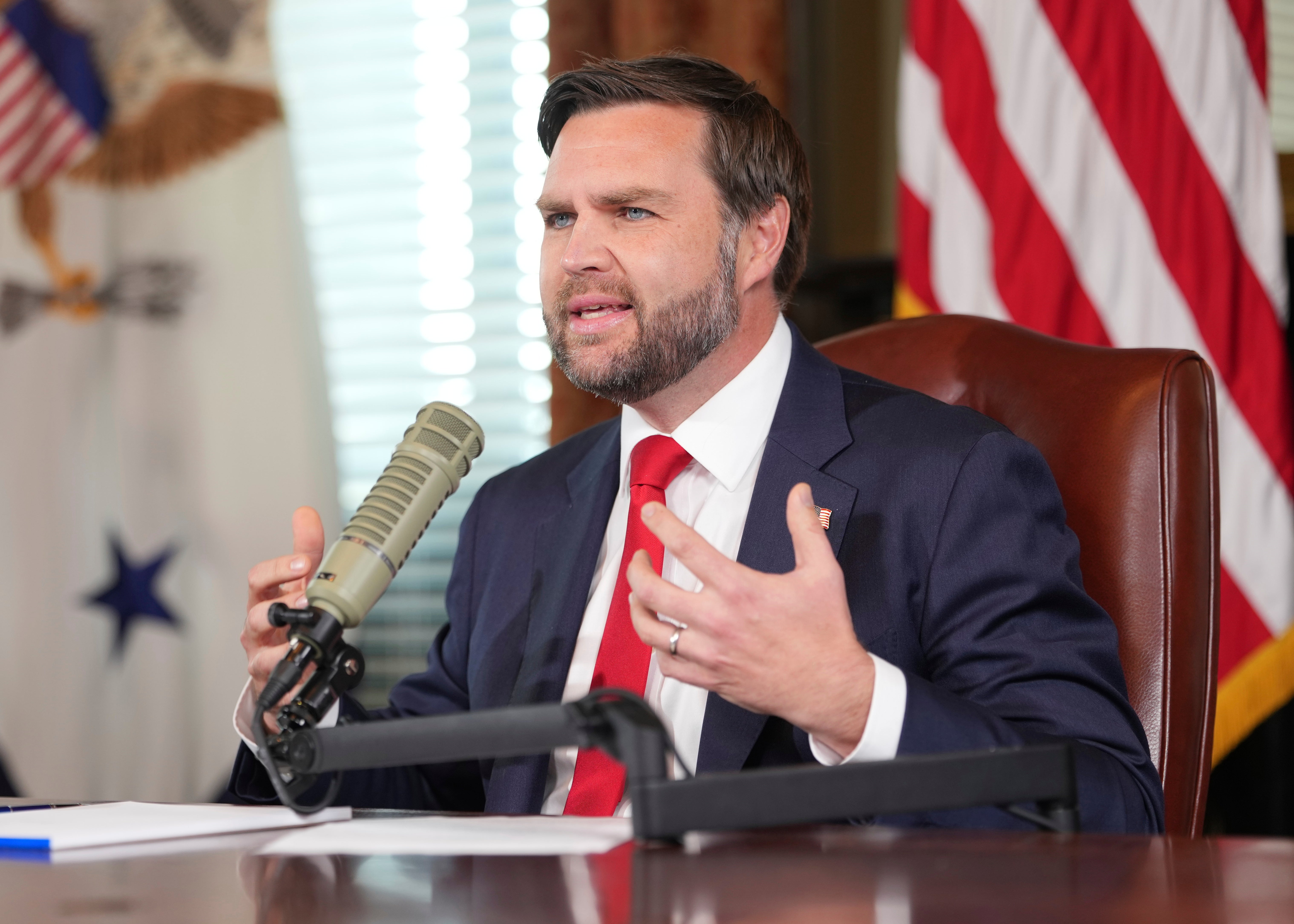 VP JD Vance, hosting an episode of ‘The Charlie Kirk Show’ claimed that ‘people on the left are much likelier to defend and celebrate political violence’