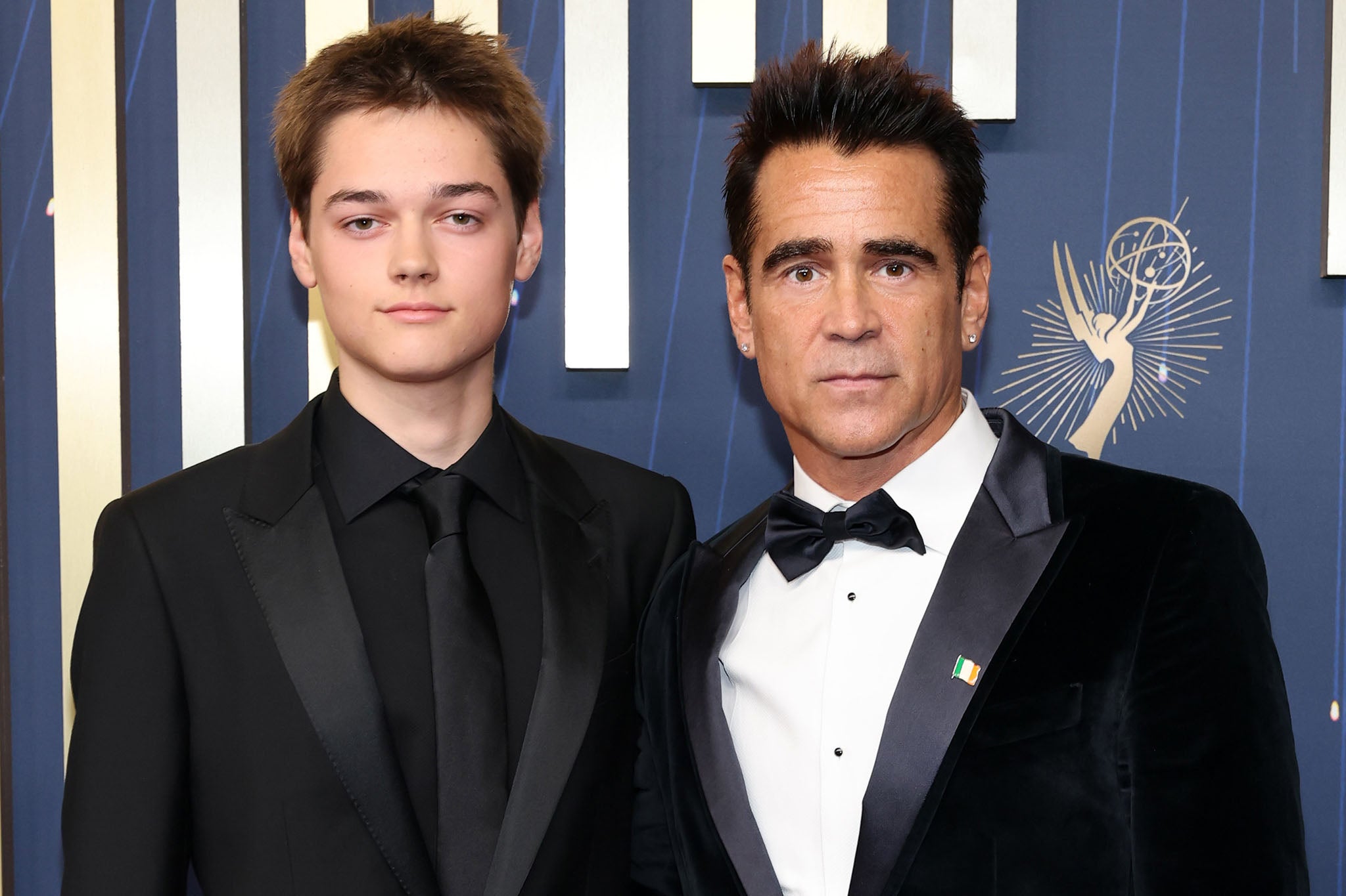 Colin Farrell attended the Emmys with his 15-year-old son Henry