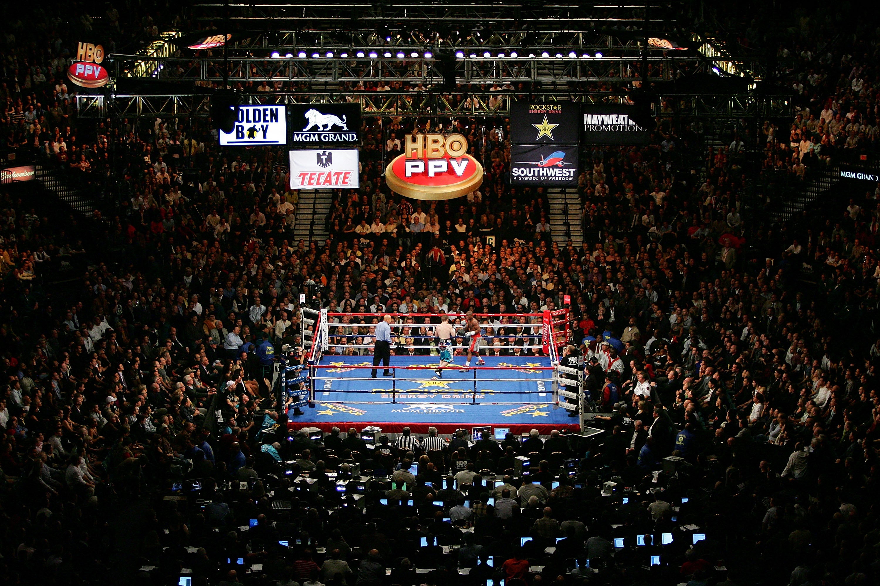 Hatton brought thousands of fans to Las Vegas to see two blockbuster fights against Floyd Mayweather and Manny Pacquiao
