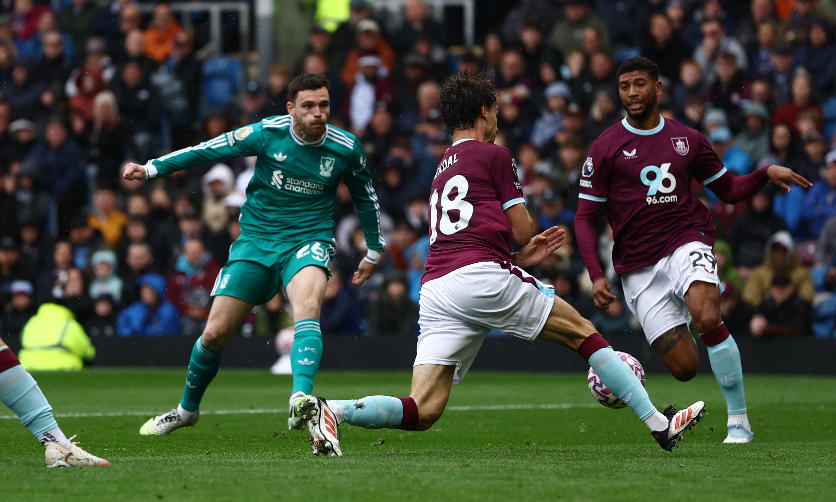Andy Robertson is ready to fight for his place in the side