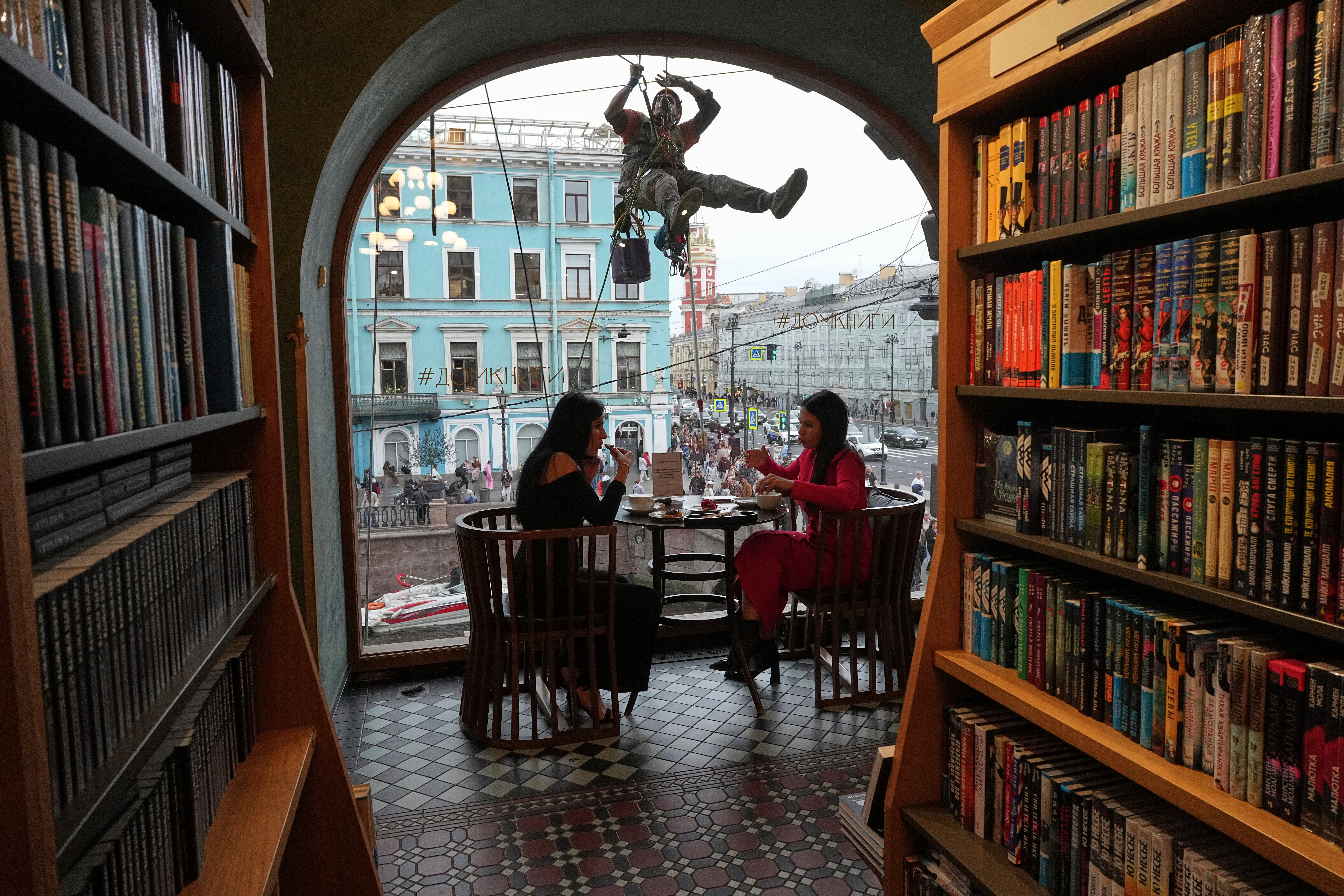 APTOPIX Russia Daily Life