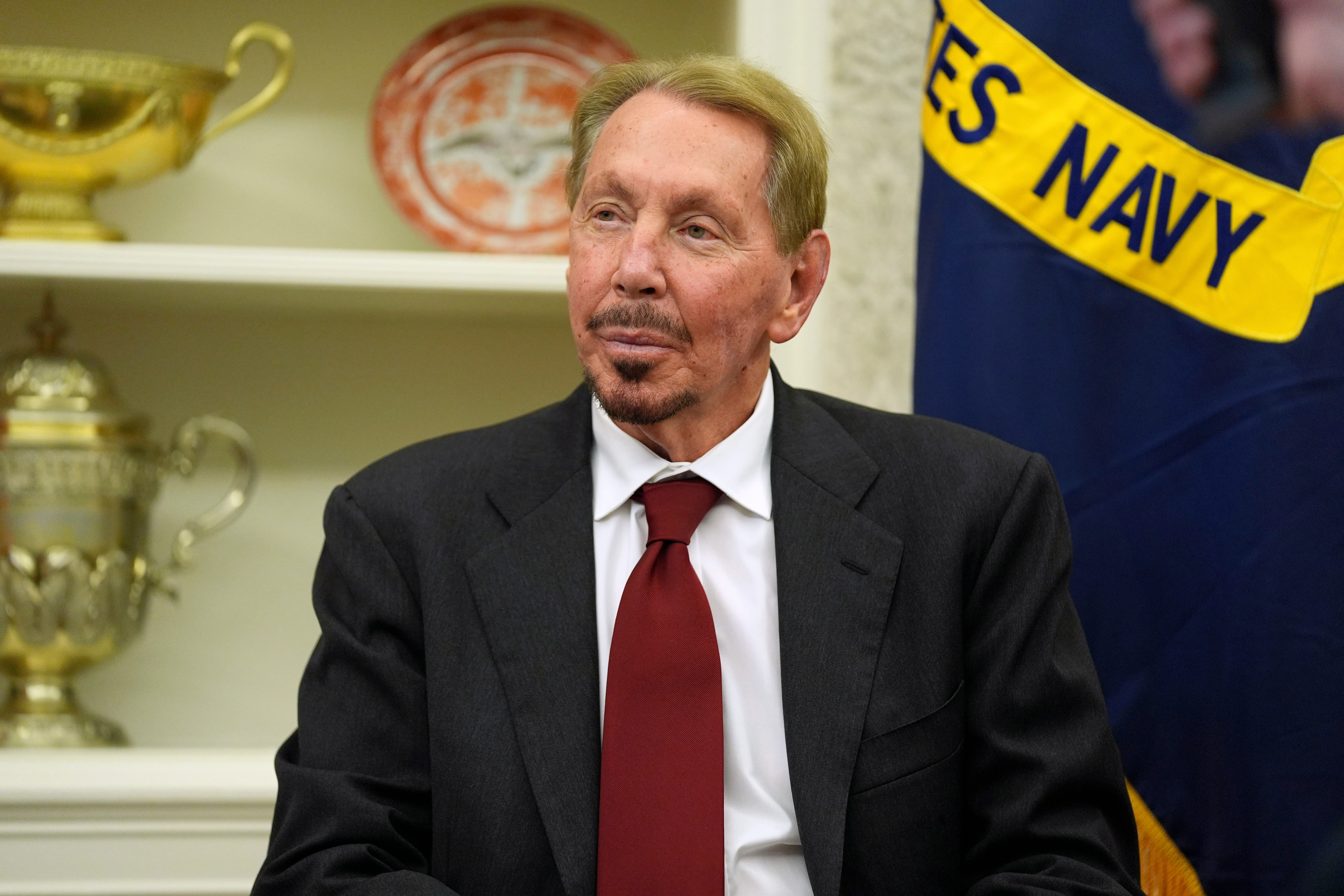 Once the $8.4 billion deal to merge Paramount with David Ellison’s Skydance was closed, the 42-year-old media mogul – whose father is Oracle founder, Trump ally, and one of the world’s richest men Larry Ellison (pictured) – vowed that he would not “politicize” the new Paramount or its news network.