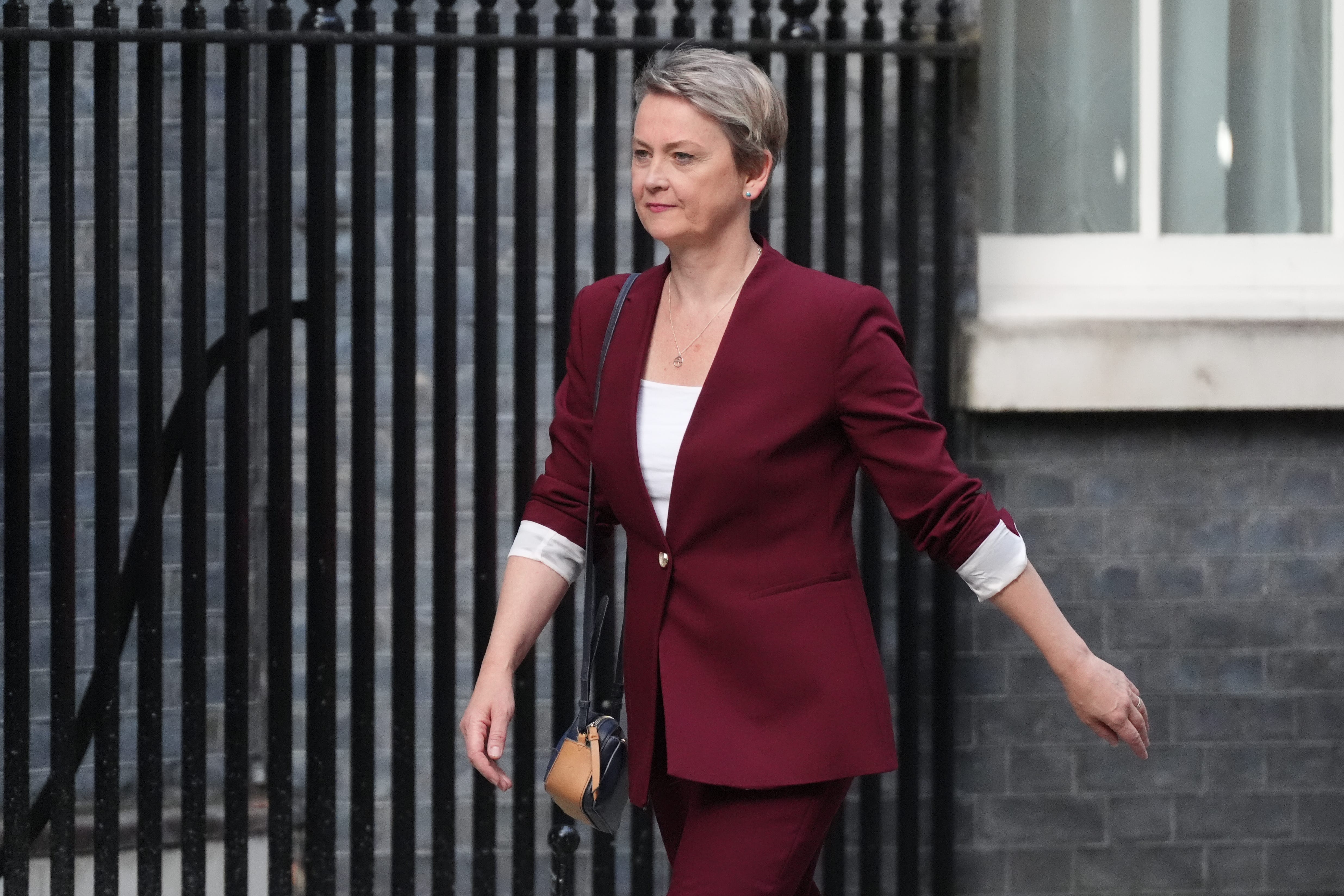 Foreign Secretary Yvette Cooper