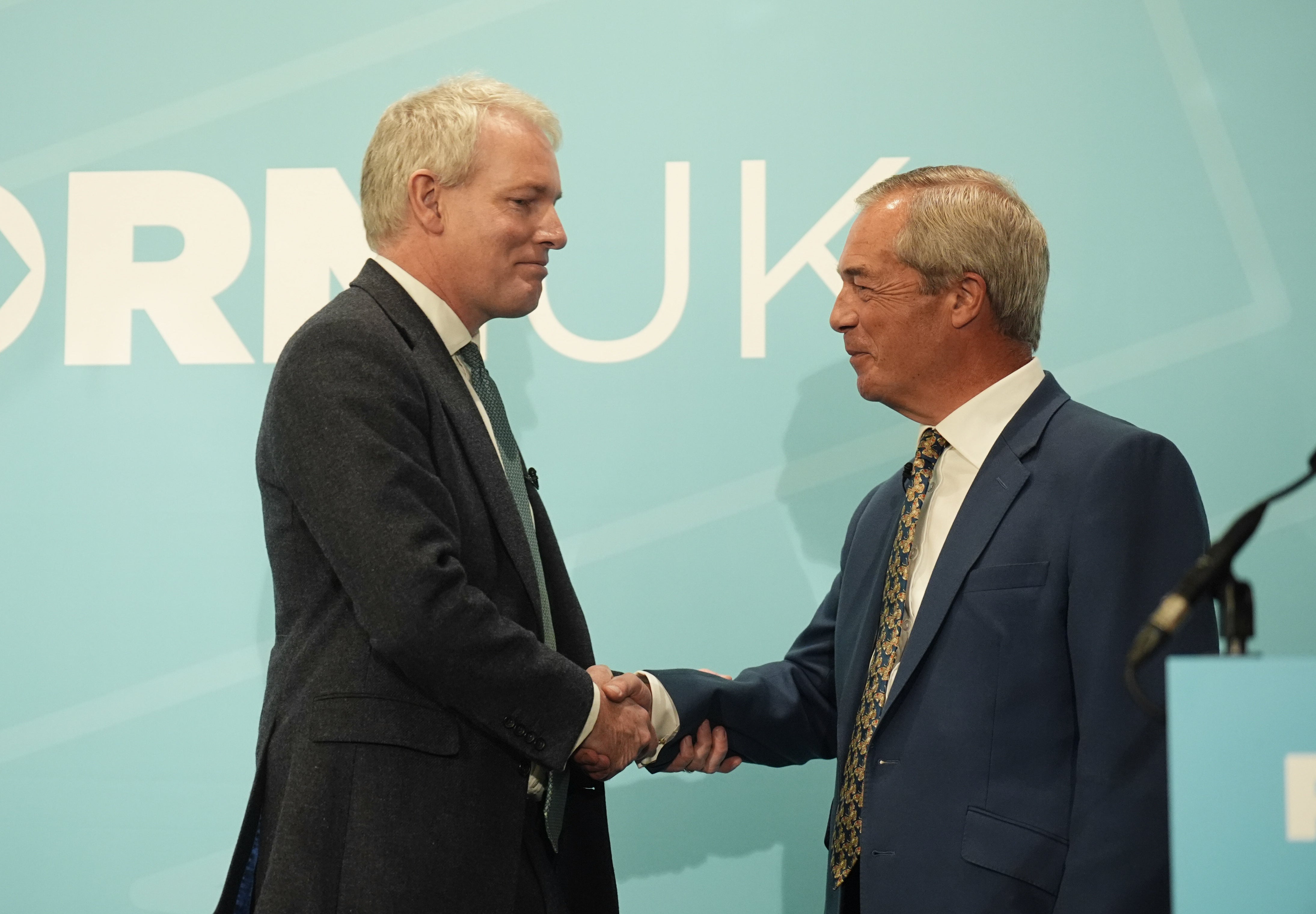 Danny Kruger called on other sitting Tory MPs to defect as he joined Reform UK (James Manning/PA)