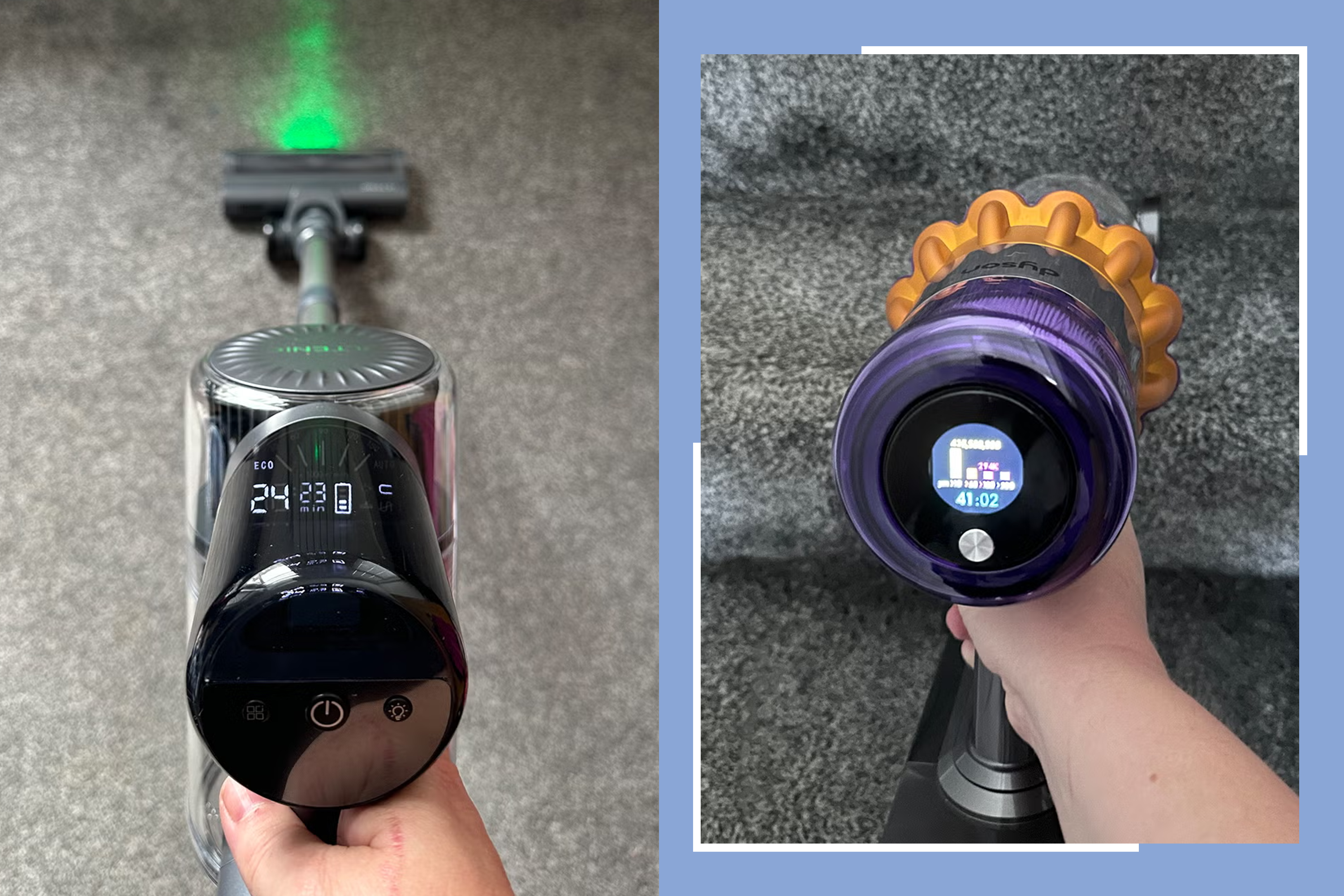 You may want to opt for a cordless model, to help you zip around the house more easily