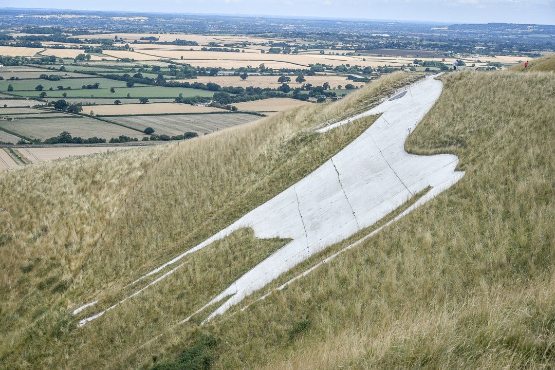 The White Horse of Westbury in Wiltshire