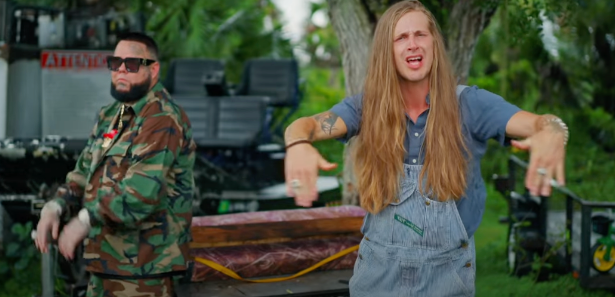 A music video for a song from pro-Trump rapper Forgiato Blow and MAGA country singer JJ Lawhorn calls for public hangings