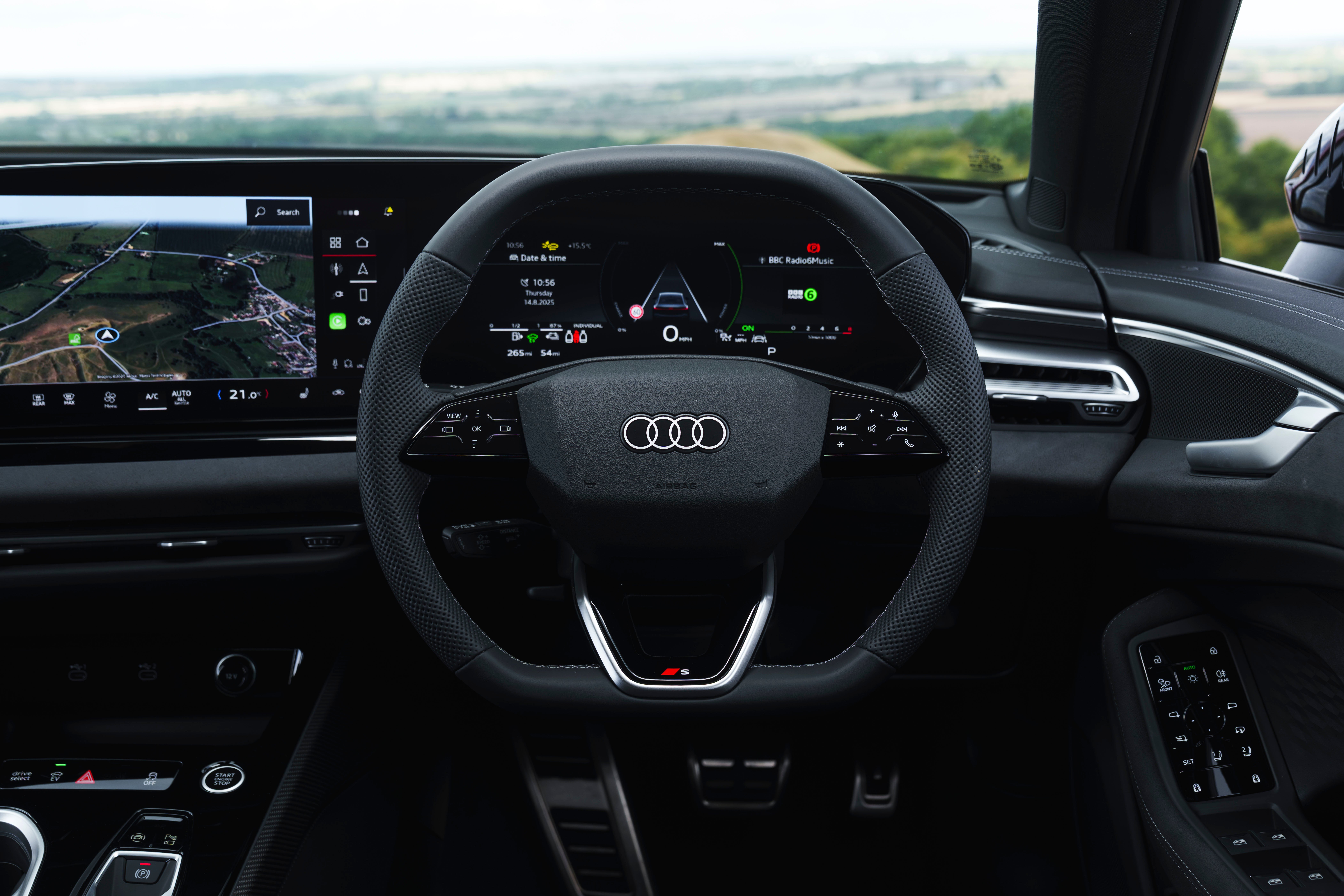 Audi currently offers over 100 steering wheels in its cars