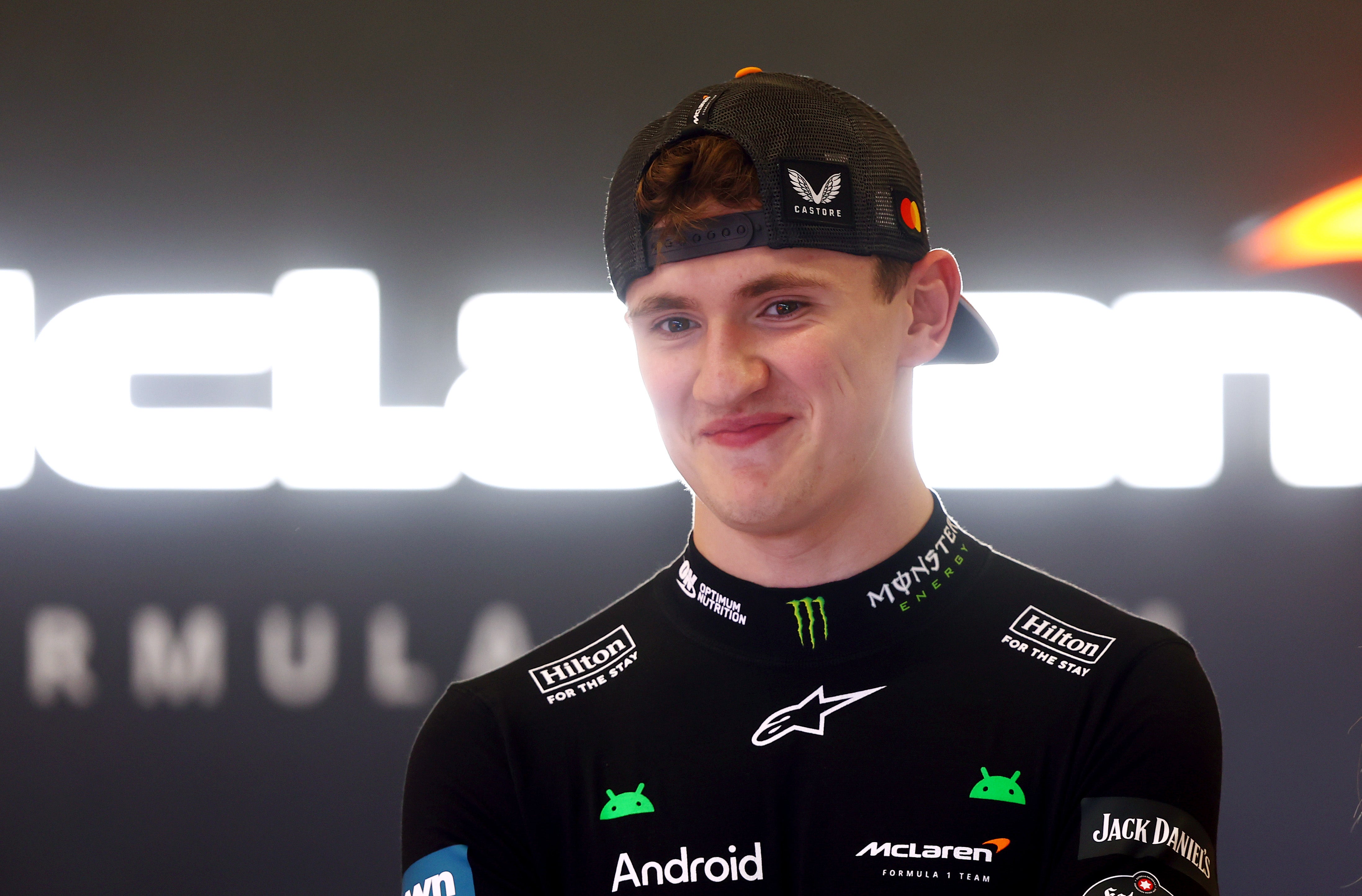 Alex Dunne, 19, is a test driver for McLaren and has impressed in 2025