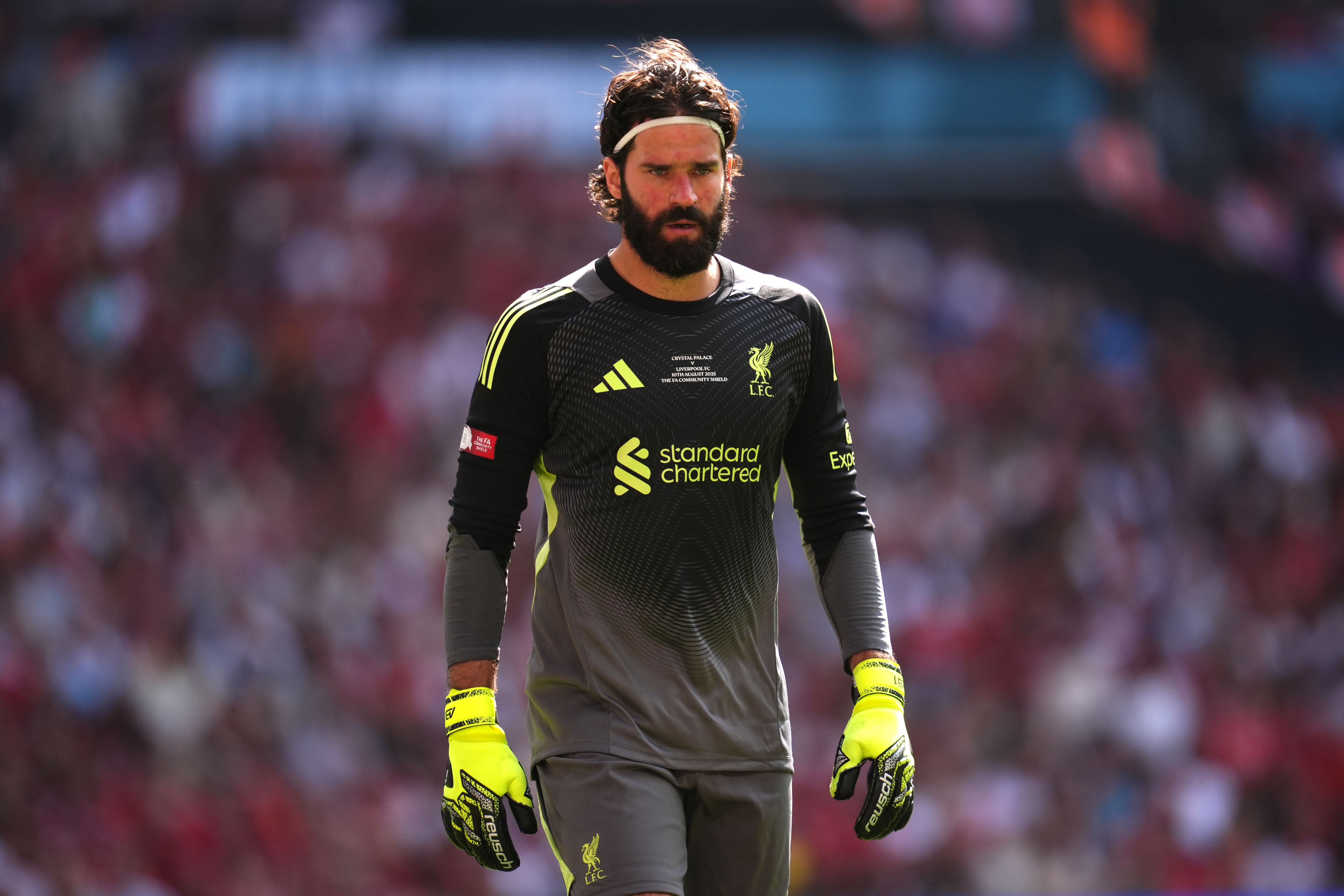 Goalkeeper Alisson Becker is confident they can challenge for the Premier League and Champions League this season (Adam Davy/PA)