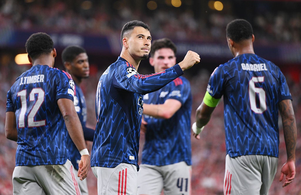 Gabriel Martinelli scored less than a minute after coming off the bench