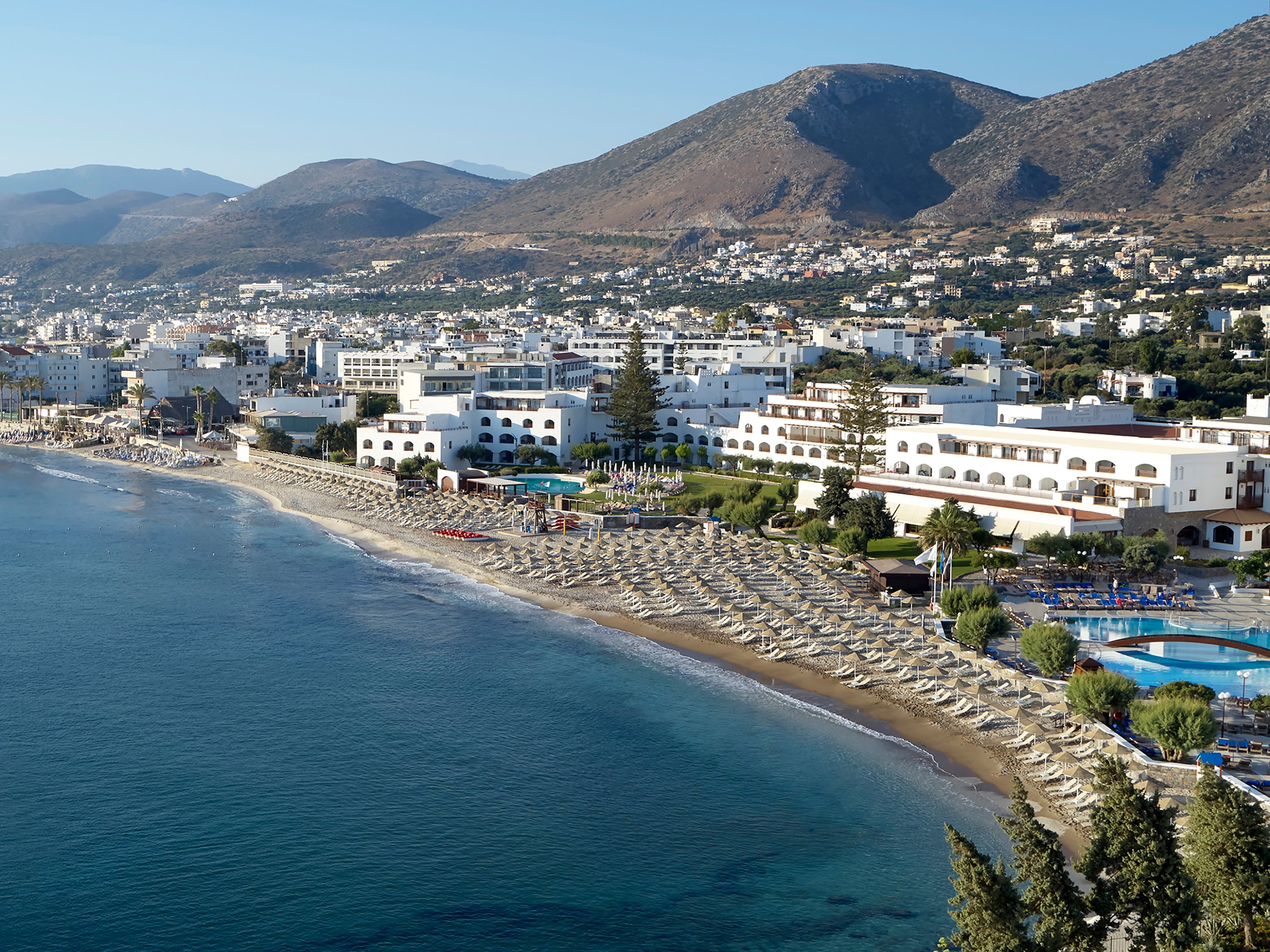 Creta Maris is a large family all-inclusive resort in Crete, Greece