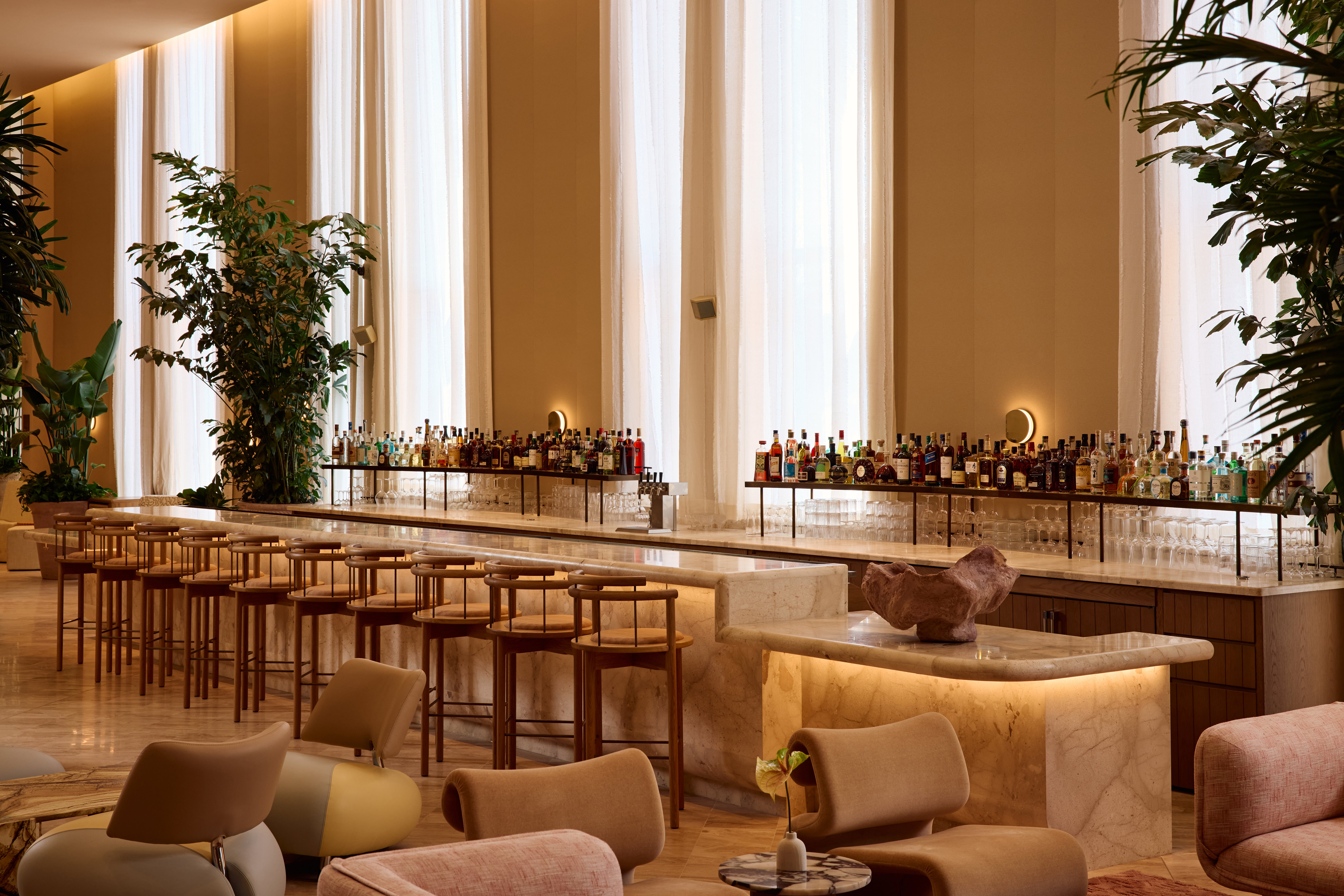 Small plates and cocktails can be found at The Shelborne’s bar