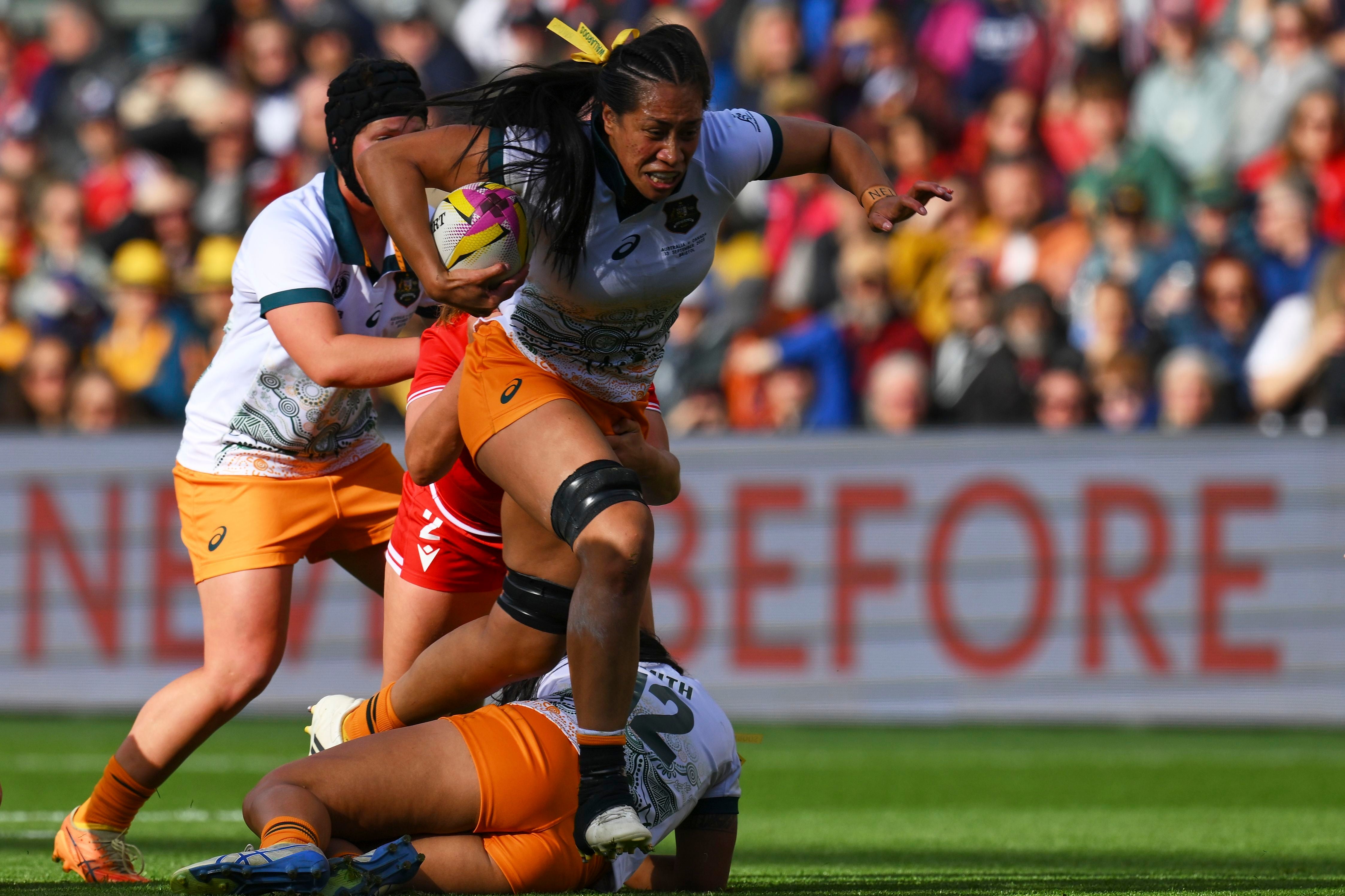 Wallaroos captain Siokapesi Palu has urged Rugby Australia to up their investment in her side