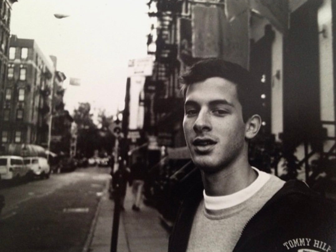 A young Mark Ronson in New York