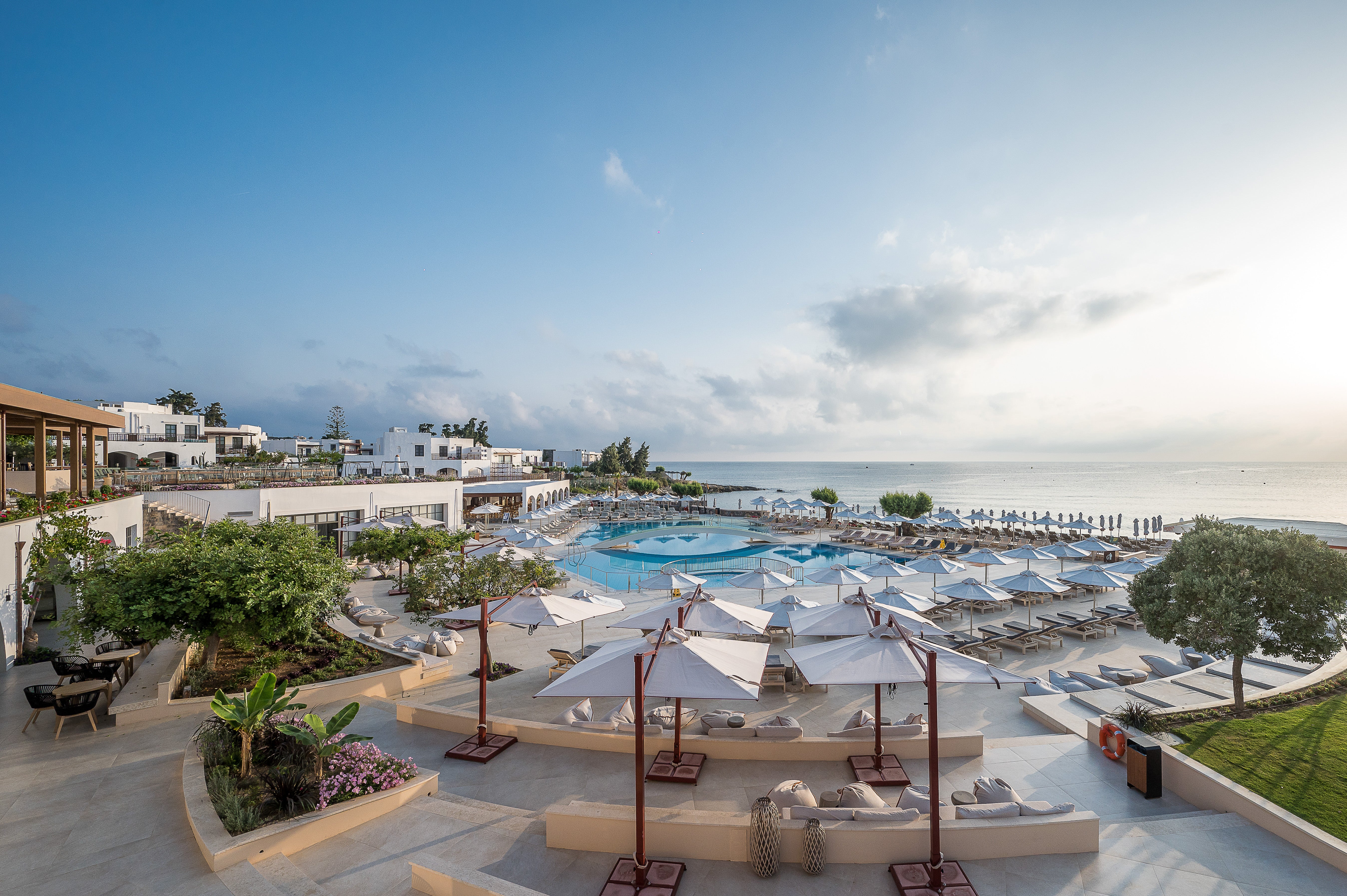 There are 17 pools to choose from at Creta Maris in Crete, Greece