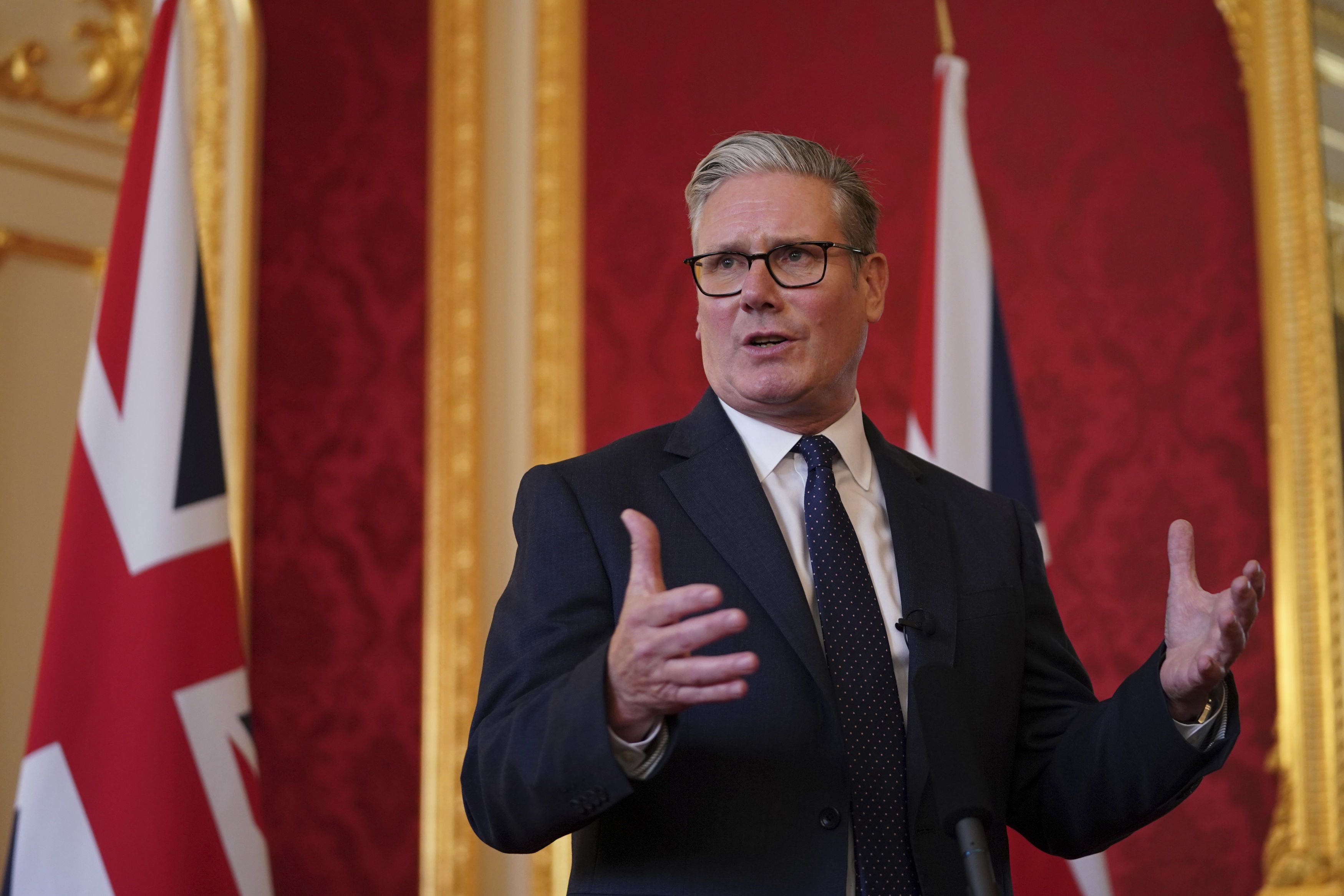 Sir Keir Starmer is facing fresh pressures over his ‘one-in, one-out’ scheme after an Eritrean man won a court appeal against his return to France (Alberto Pezzali/PA)